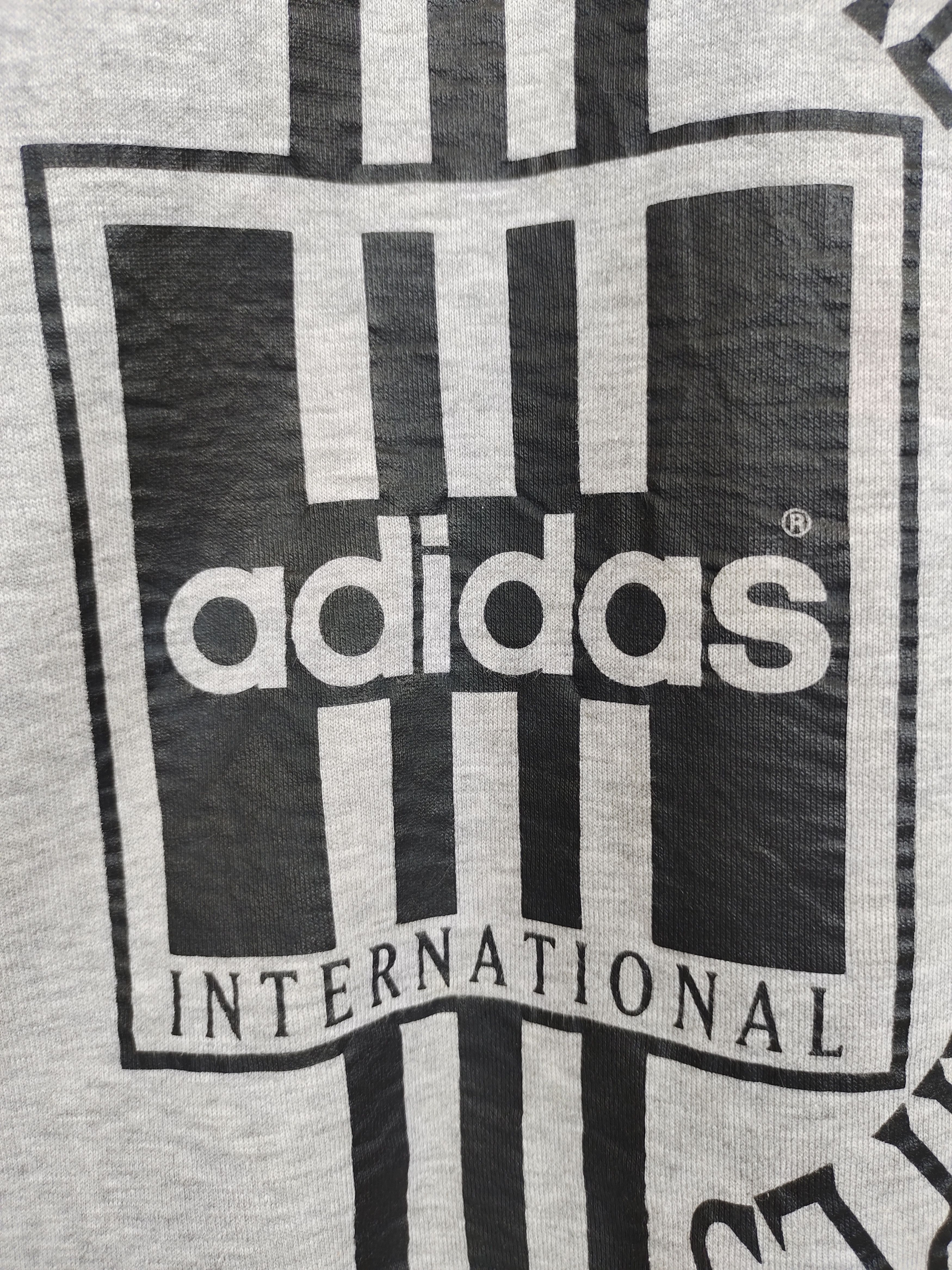 Vintage Vintage ADIDAS Big Logo Spell out Sweatshirt Size US L / EU 52-54 / 3 - 11 Thumbnail