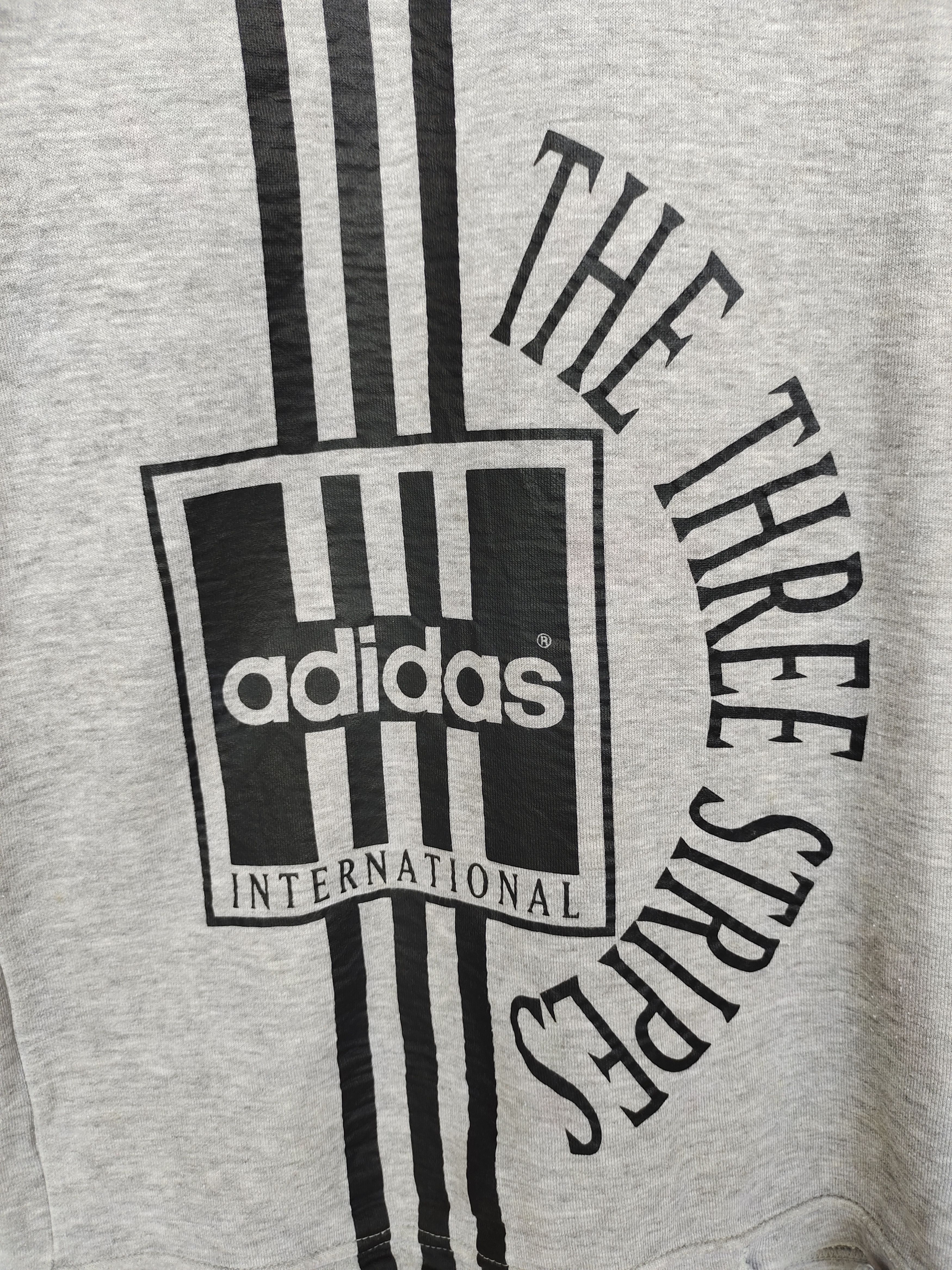 Vintage Vintage ADIDAS Big Logo Spell out Sweatshirt Size US L / EU 52-54 / 3 - 10 Thumbnail