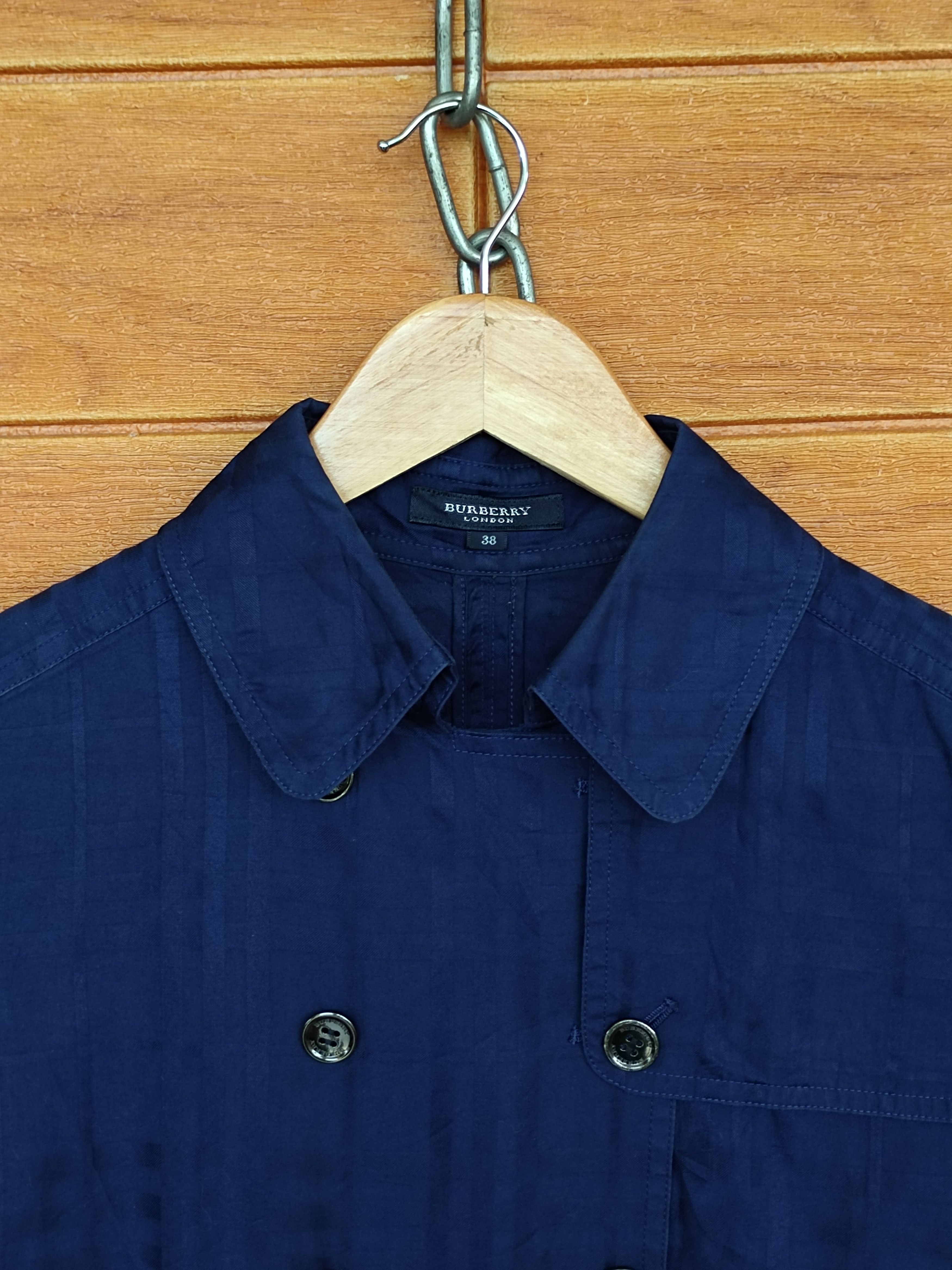 Burberry × Burberry Prorsum BURBERRY London Check Double Breasted Women Shirt Size US M / EU 48-50 / 2 - 2 Thumbnail