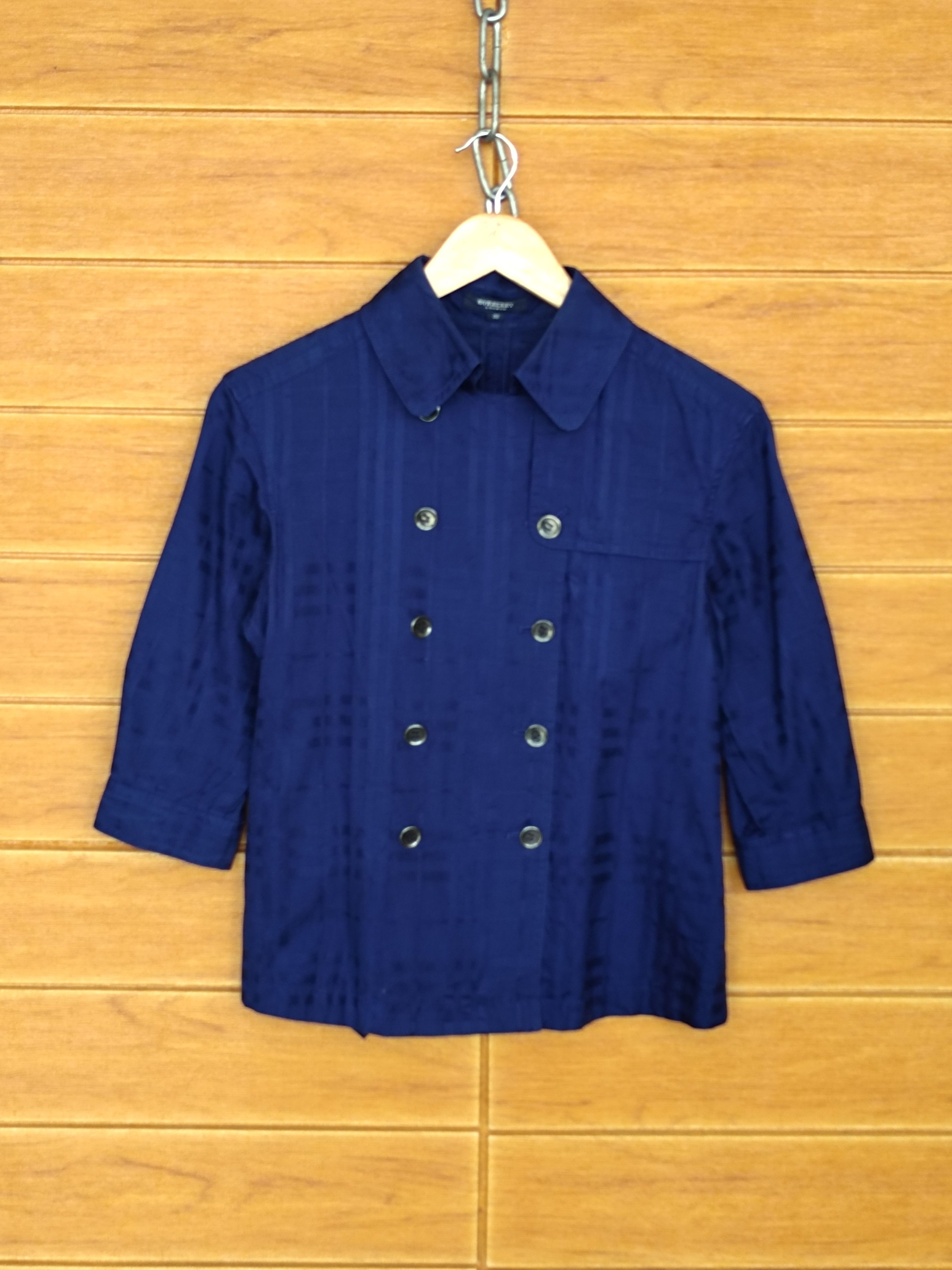 Burberry × Burberry Prorsum BURBERRY London Check Double Breasted Women Shirt Size US M / EU 48-50 / 2 - 1 Thumbnail