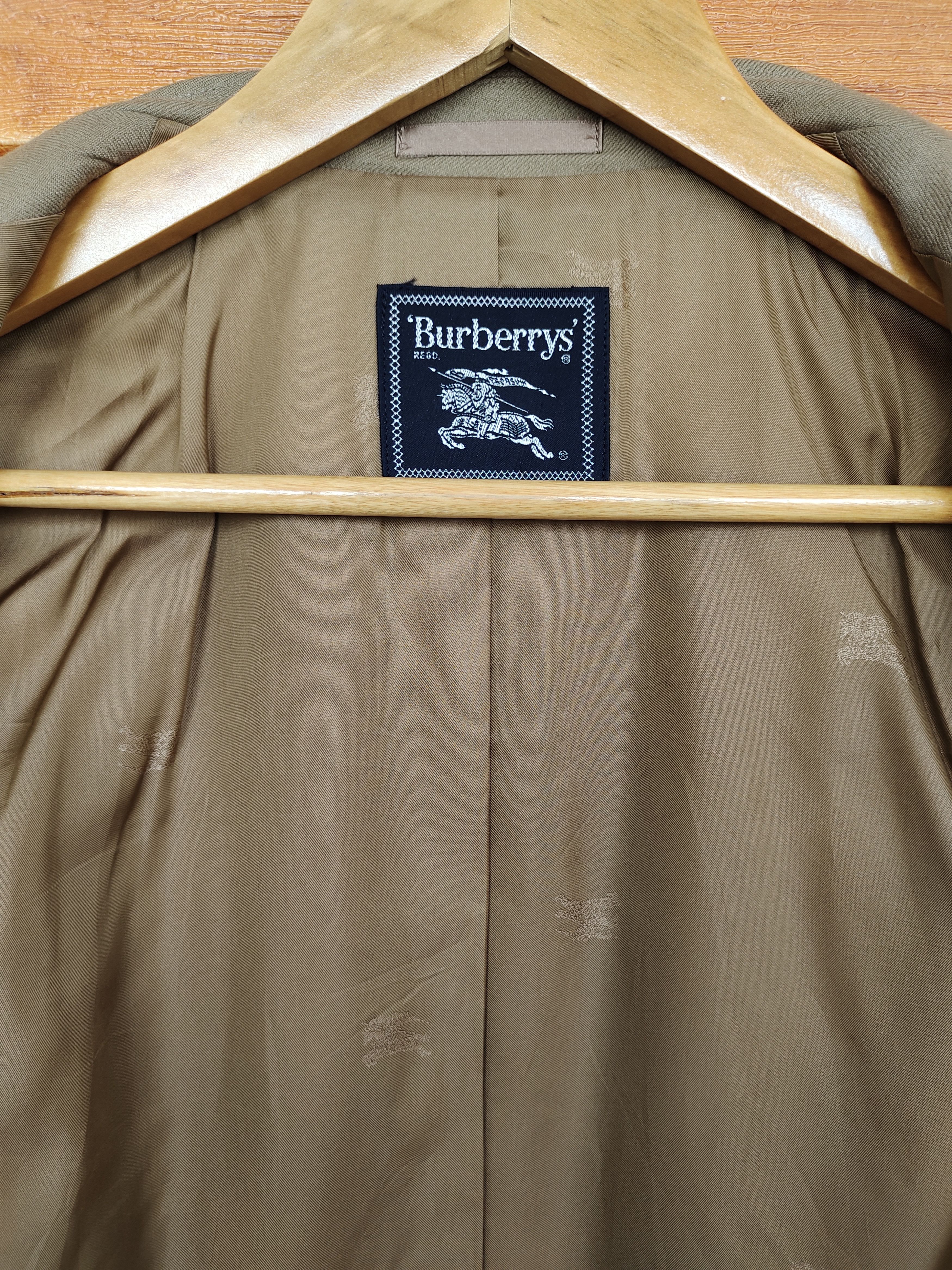 Burberry Vintage Classic BURBERRYS Blazer Jacket Size S / US 4 / IT 40 - 11 Thumbnail