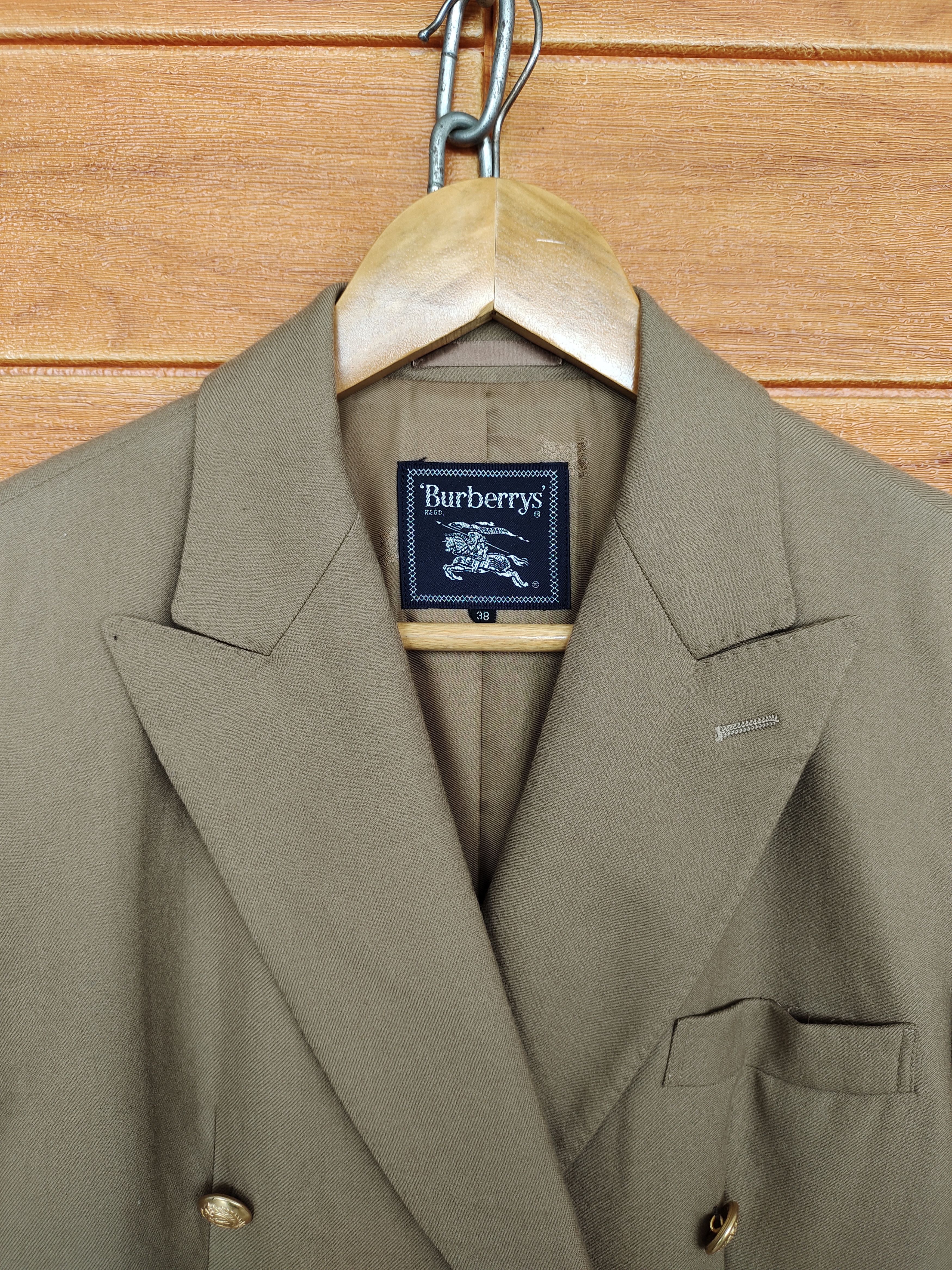 Burberry Vintage Classic BURBERRYS Blazer Jacket Size S / US 4 / IT 40 - 3 Thumbnail