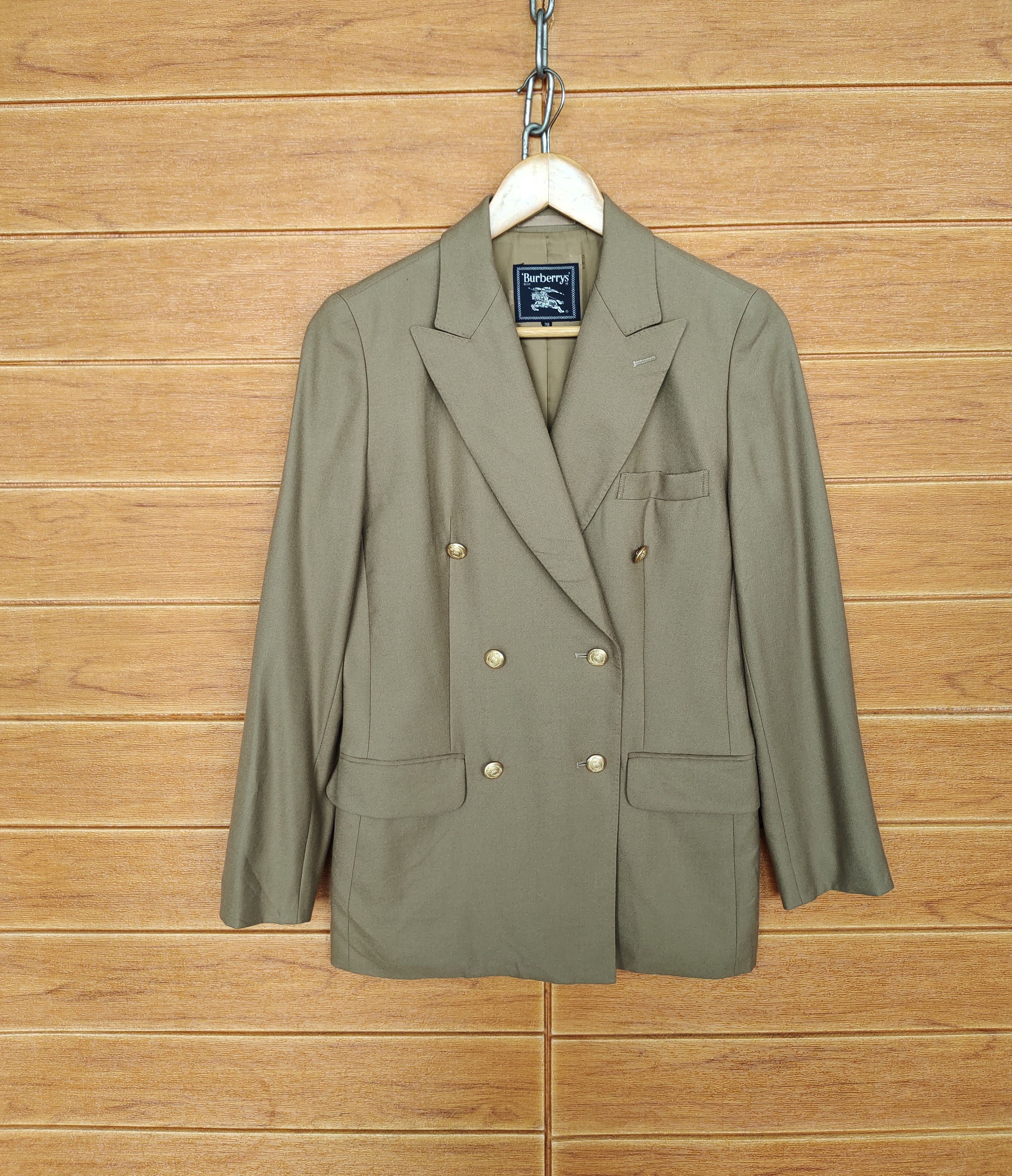 Burberry Vintage Classic BURBERRYS Blazer Jacket Size S / US 4 / IT 40 - 2 Thumbnail