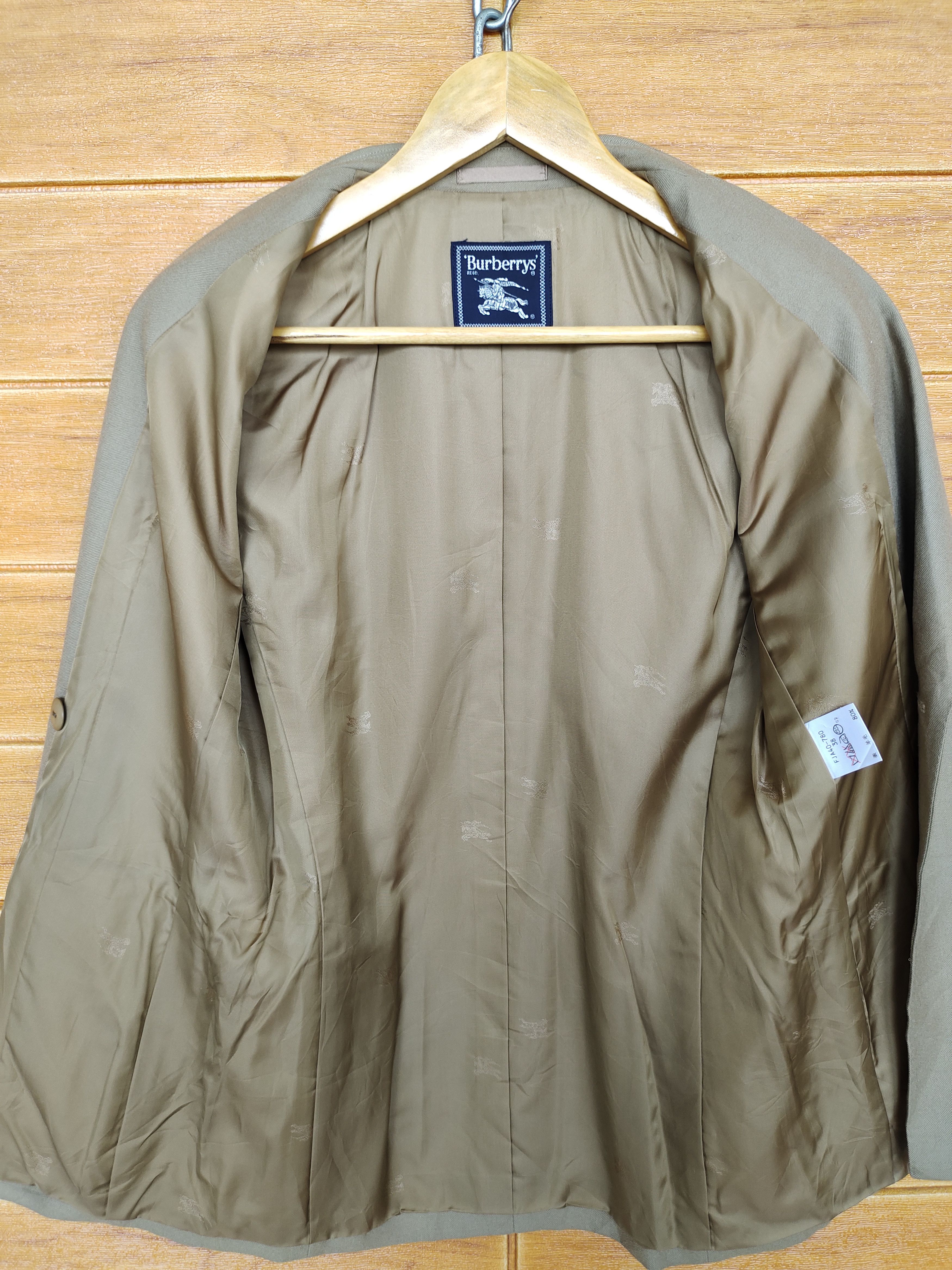 Burberry Vintage Classic BURBERRYS Blazer Jacket Size S / US 4 / IT 40 - 10 Thumbnail