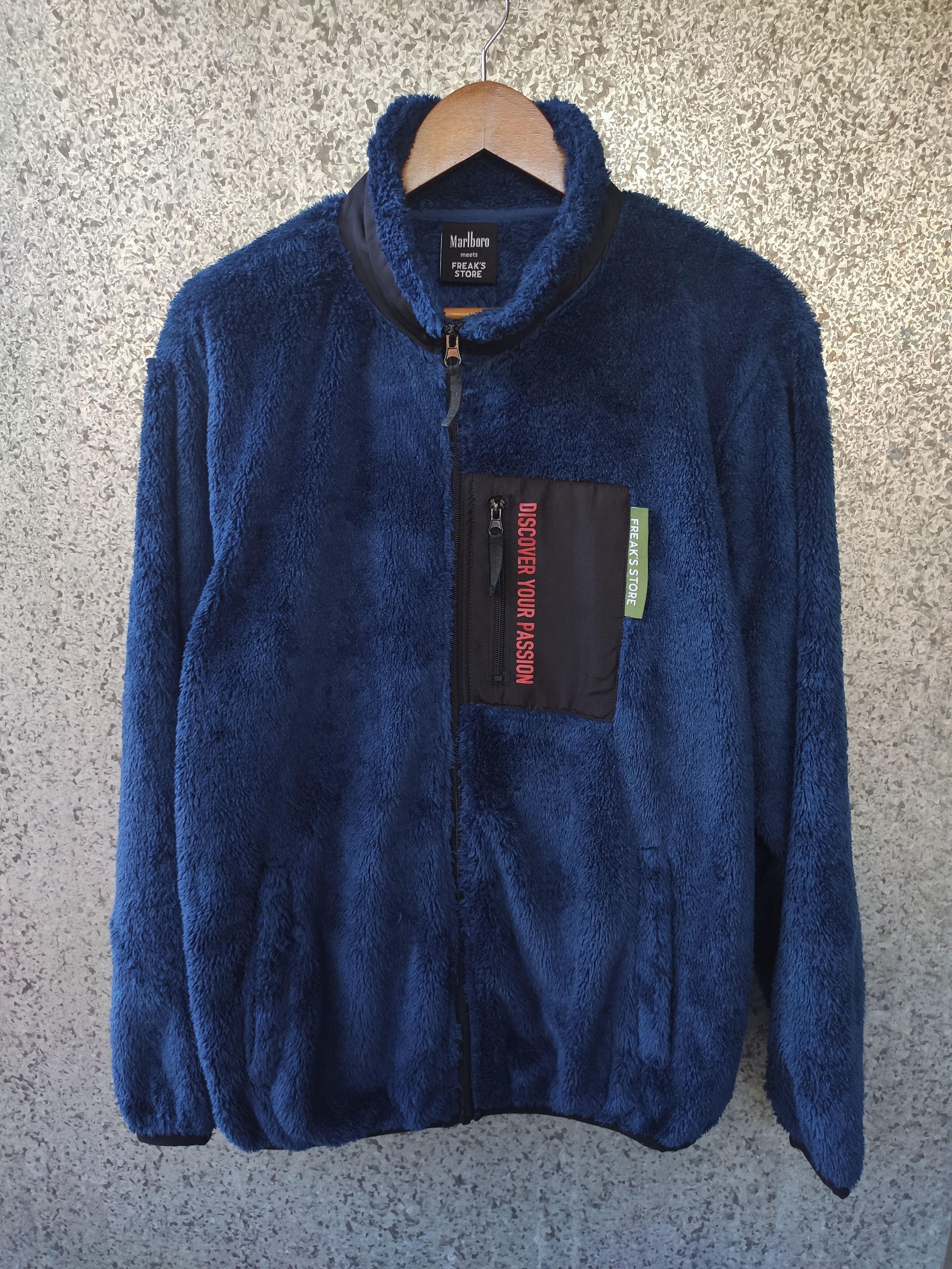 Marlboro Marlboro X Freak's Store fleece jacket Size US L / EU 52-54 / 3 - 1 Thumbnail