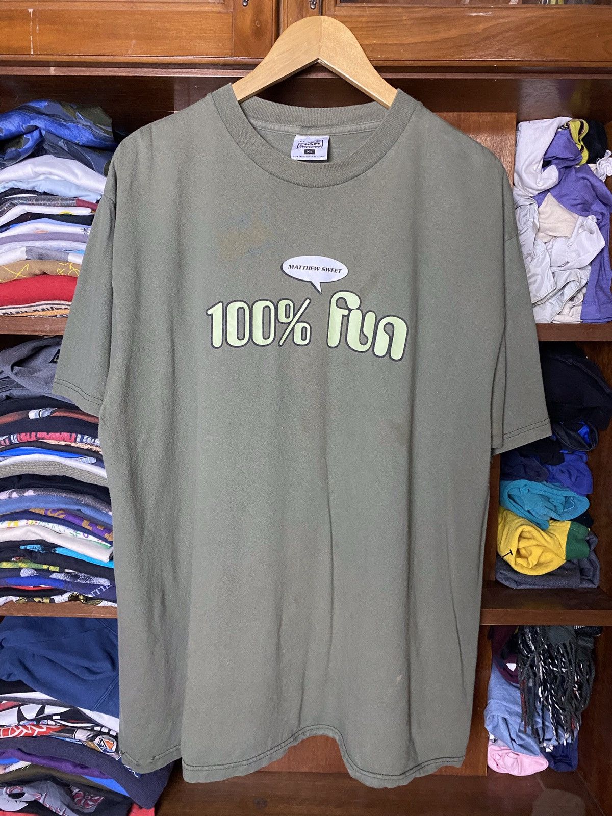Vintage 90s Matthew Sweet 100% Fun Tshirt