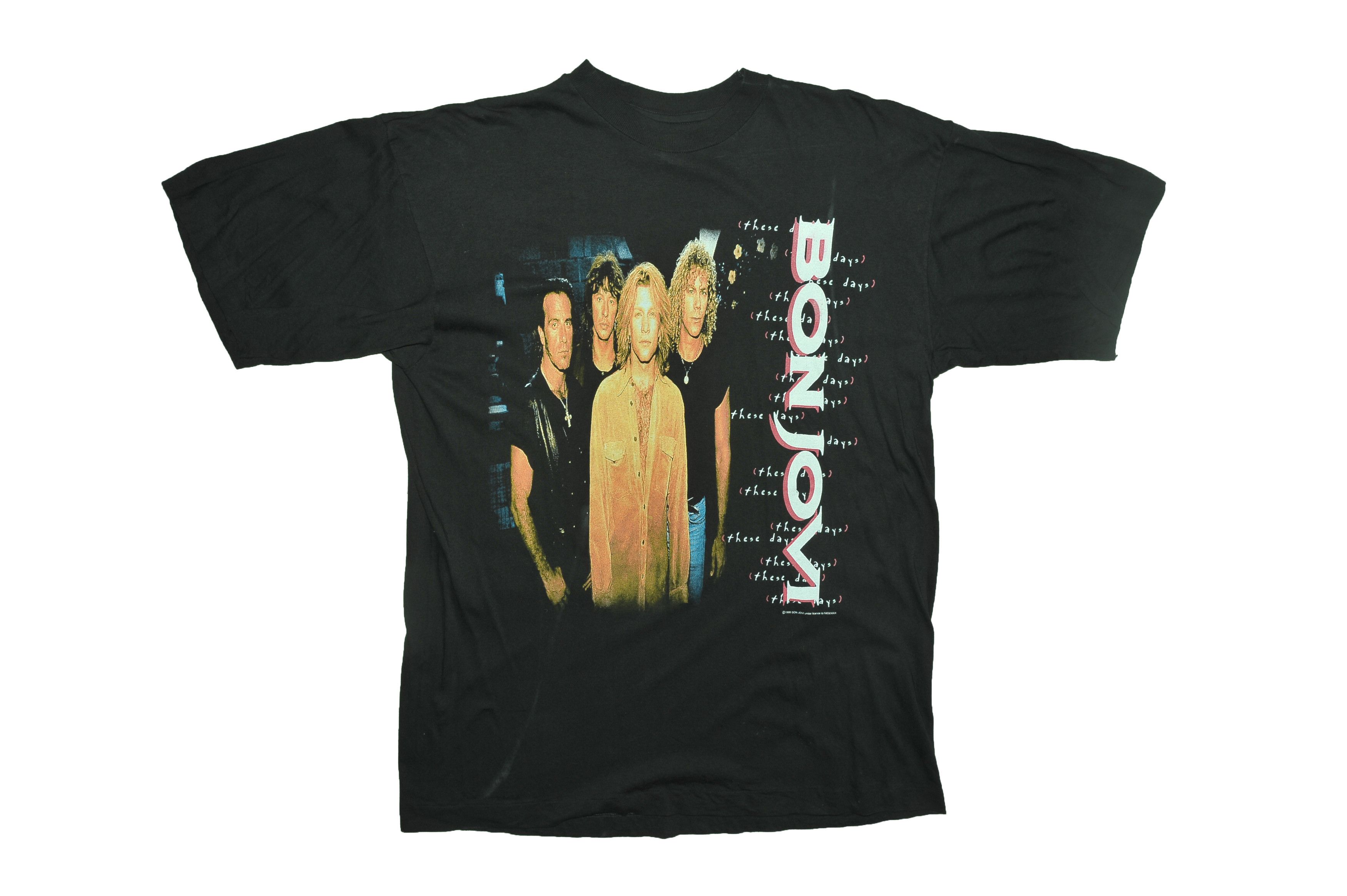 Vintage 90's Bon Jovi Tour Shirt