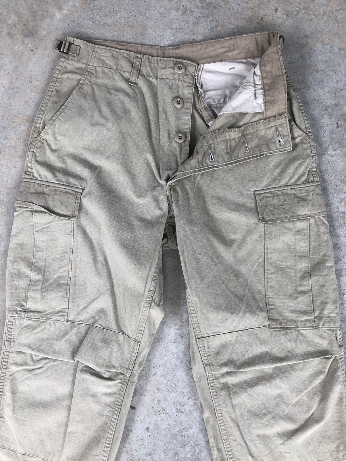Vintage military combat trouser cargo pants tactical multipocket Size US 30 / EU 46 - 8 Thumbnail