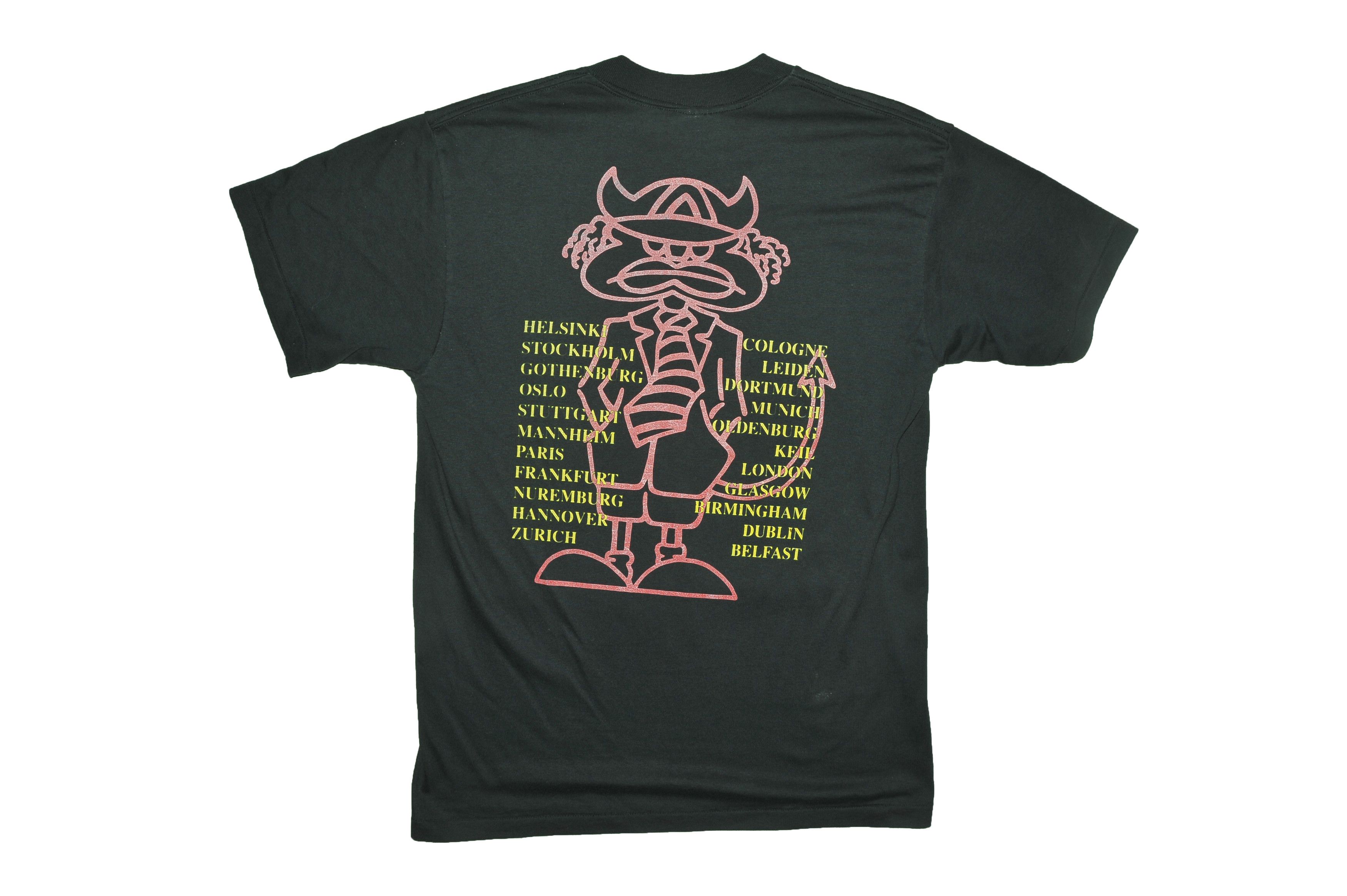 Vintage Vintage 90's AC/DC The Razors Edge 1990 Tour T-shirt Size US L / EU 52-54 / 3 - 2 Thumbnail