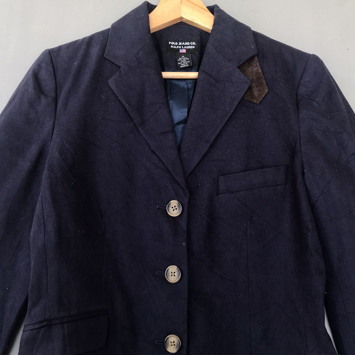 Designer × Polo Ralph Lauren Vintage blazzer Polo Jeans by Ralph Lauren Size US M / EU 48-50 / 2 - 2 Thumbnail