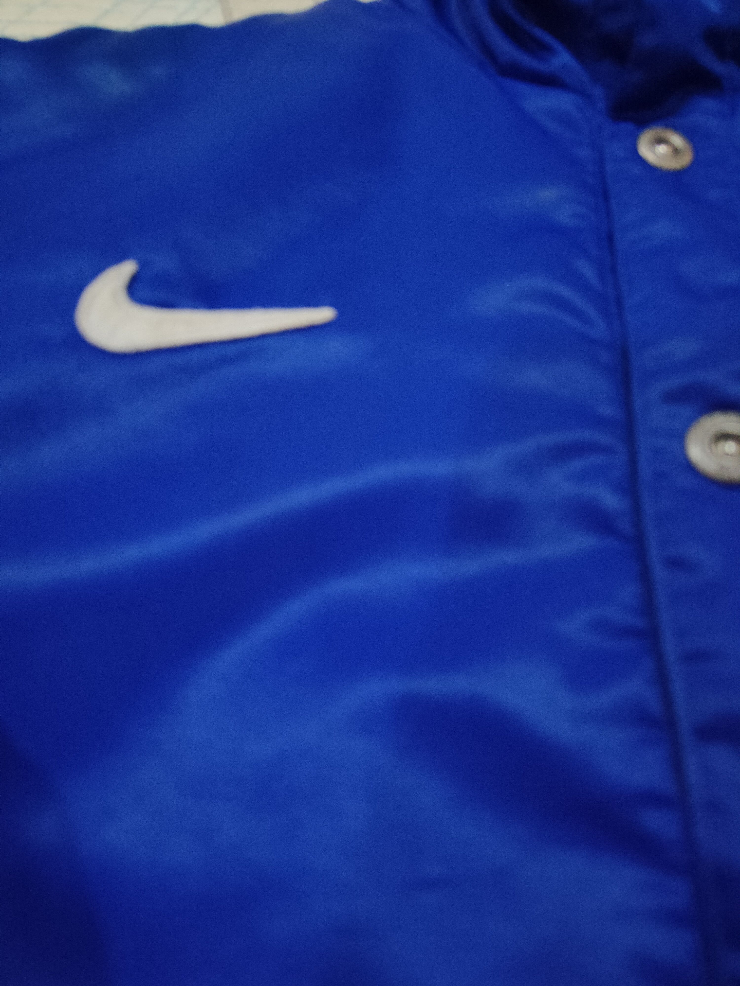 Nike × Vintage Vintage Nike Baseball Jacket Size US XL / EU 56 / 4 - 4 Thumbnail