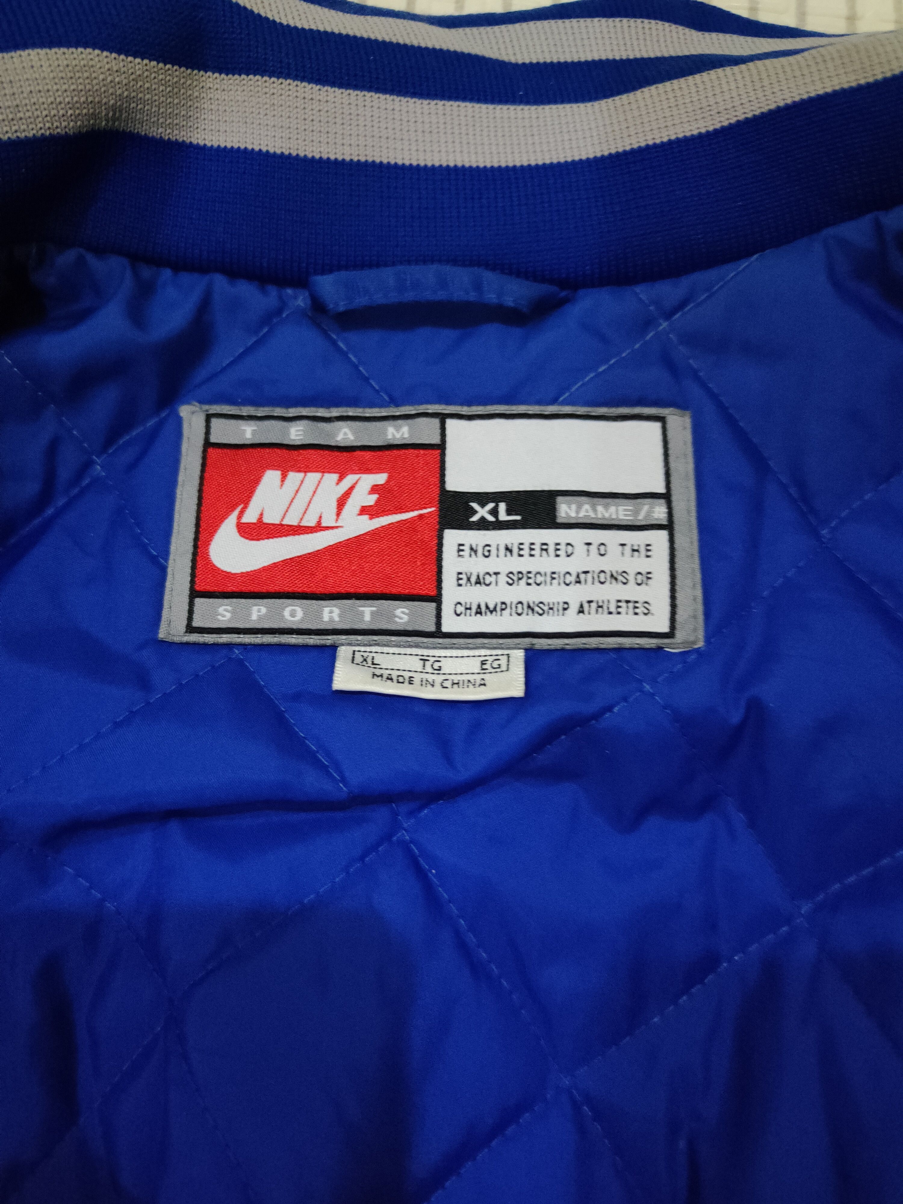 Nike × Vintage Vintage Nike Baseball Jacket Size US XL / EU 56 / 4 - 9 Thumbnail