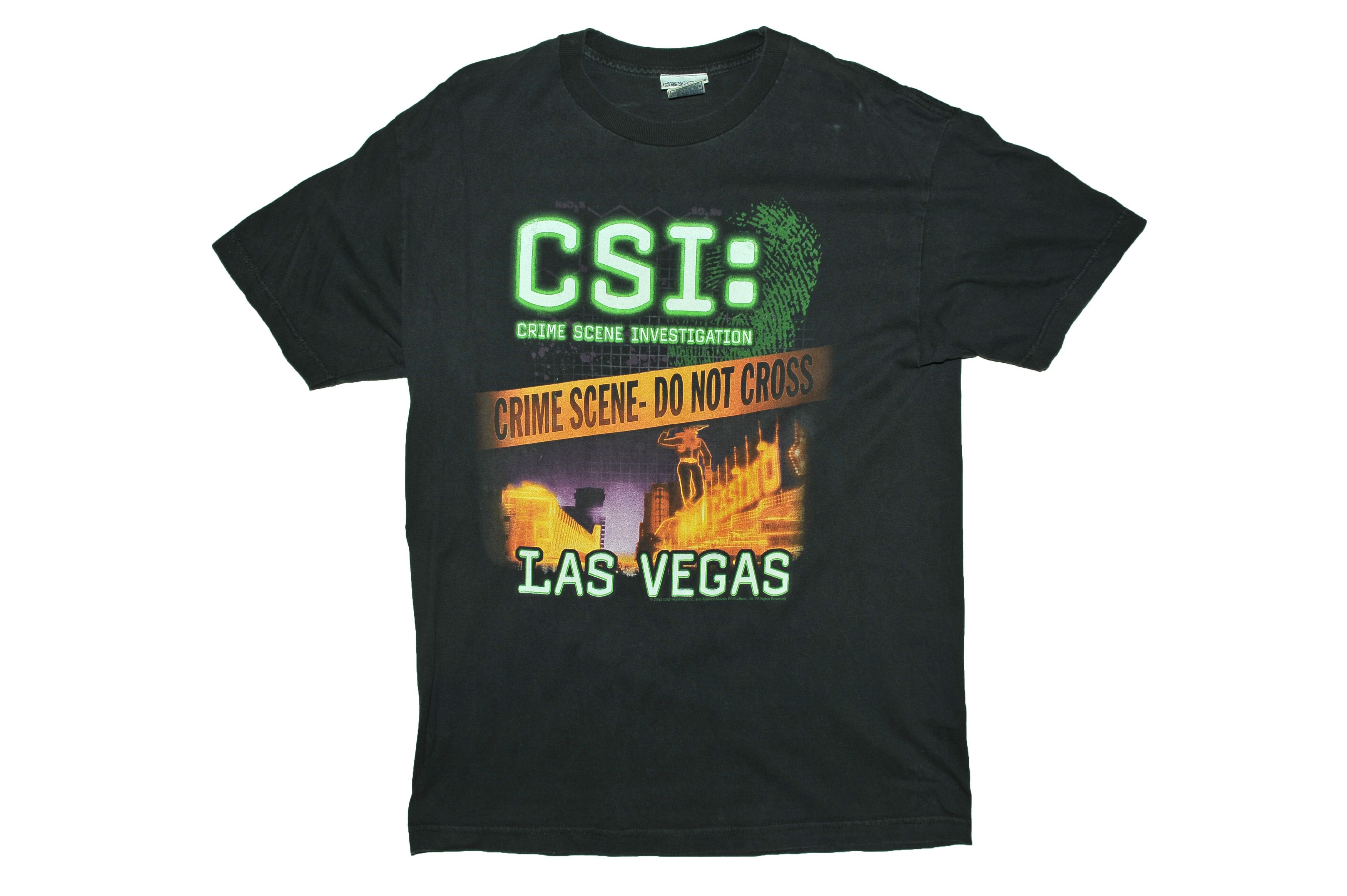 Vintage Vintage 2003 Official CSI Las Vegas T-shirt Size US L / EU 52-54 / 3 - 1 Thumbnail