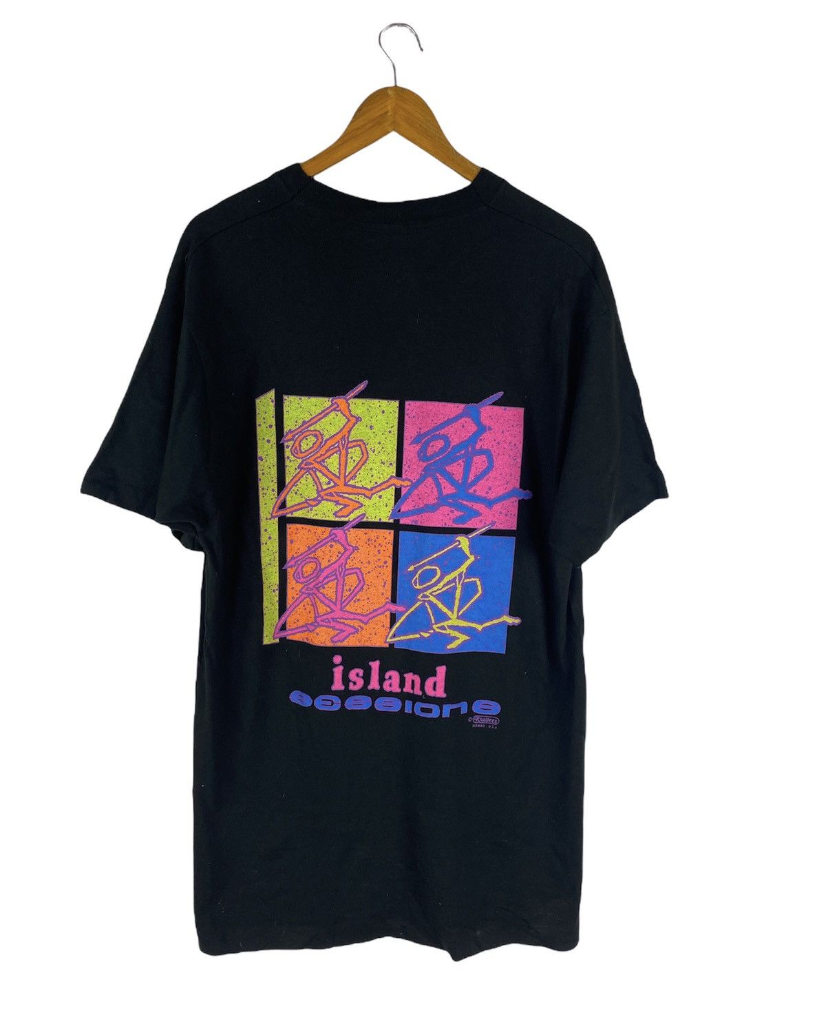 Vintage ISLAND SESSIONS SKATEBOARD RIVALTEES VINTAGE MADE IN USA Size US XL / EU 56 / 4 - 1 Thumbnail
