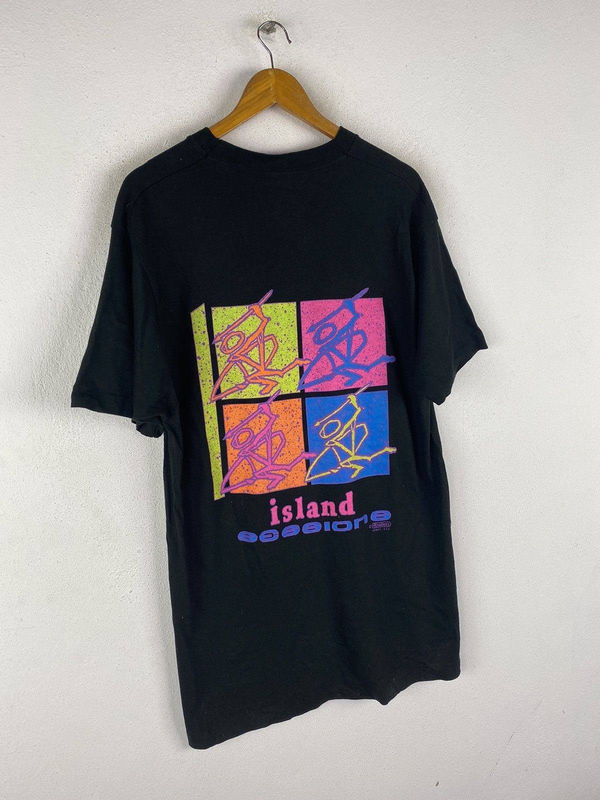 Vintage ISLAND SESSIONS SKATEBOARD RIVALTEES VINTAGE MADE IN USA Size US XL / EU 56 / 4 - 3 Thumbnail