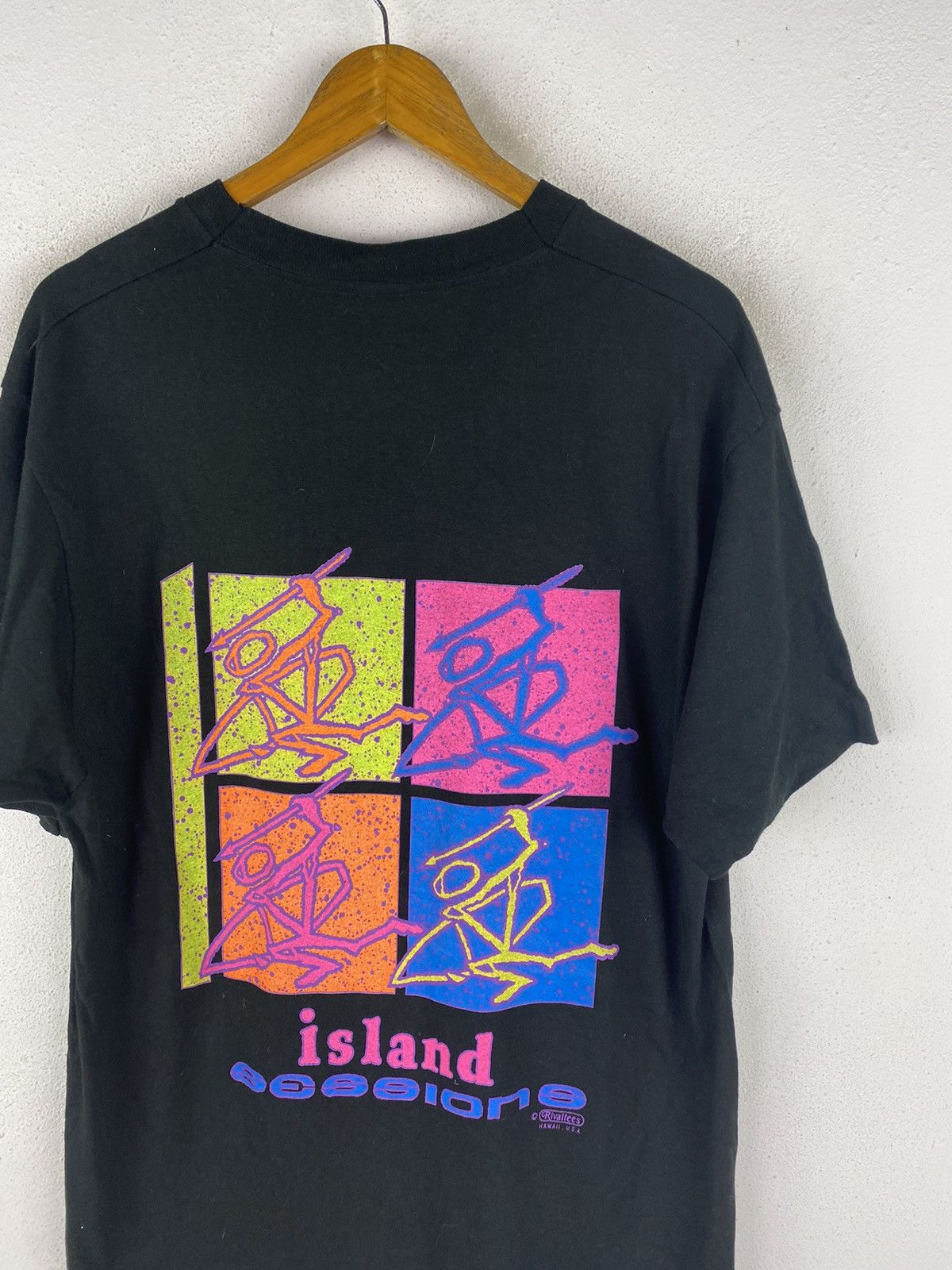 Vintage ISLAND SESSIONS SKATEBOARD RIVALTEES VINTAGE MADE IN USA Size US XL / EU 56 / 4 - 5 Thumbnail