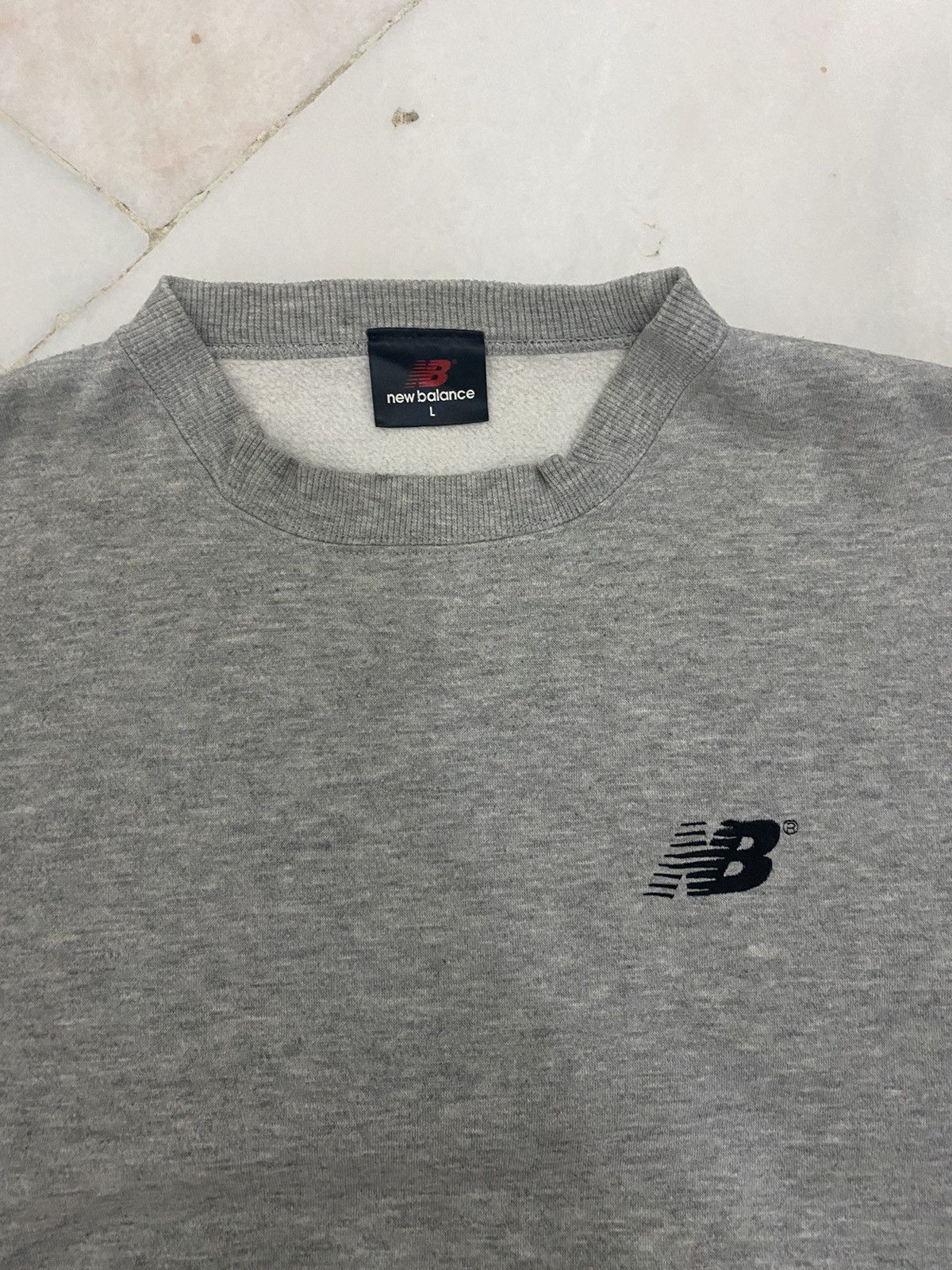 New Balance New Balance Sweatshirt Vintage Small Logo Size US L / EU 52-54 / 3 - 5 Thumbnail