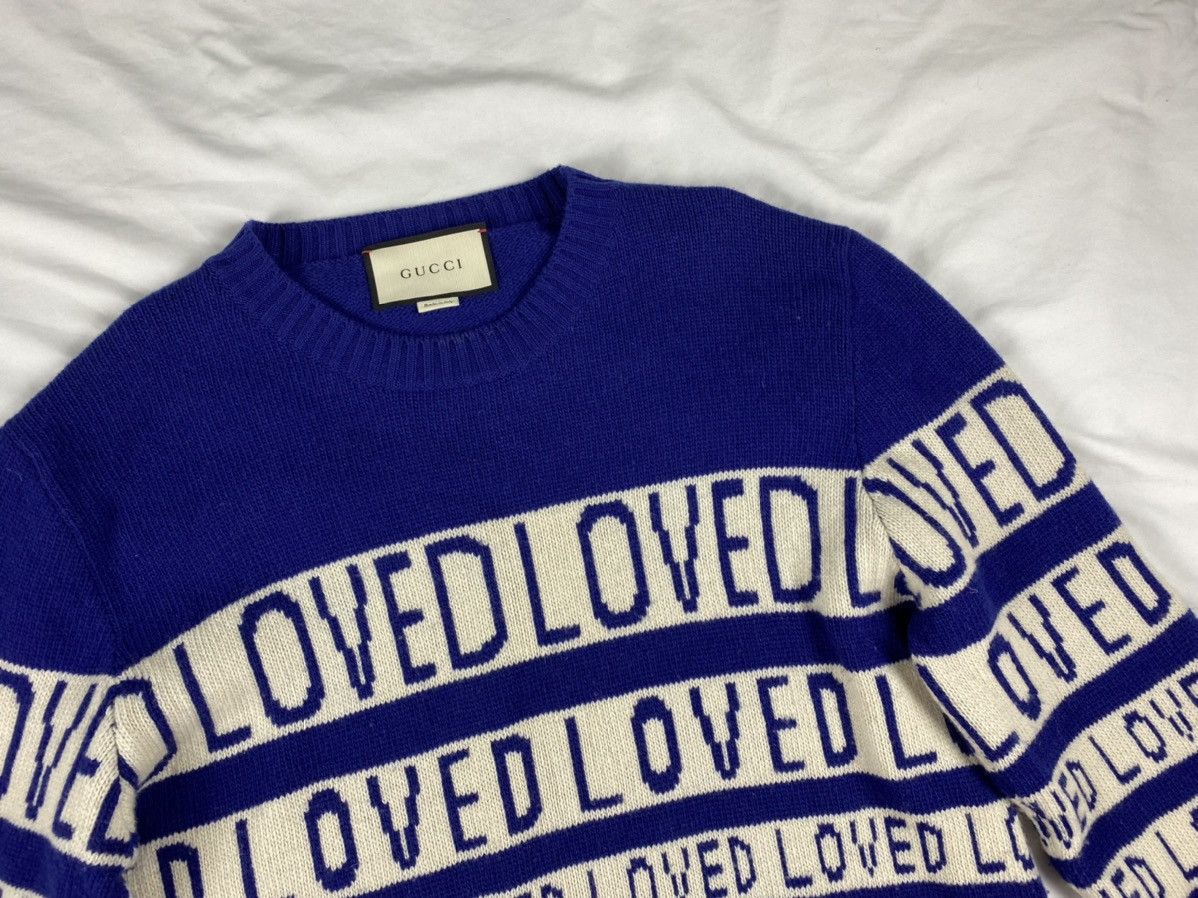 Gucci Gucci Loved knit sweater Size US XL / EU 56 / 4 - 2 Thumbnail
