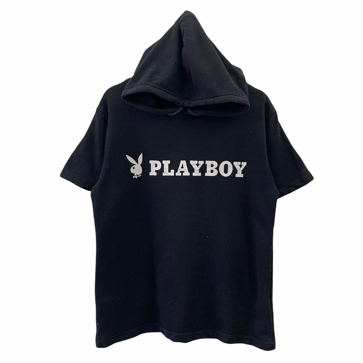 Vintage Playboy Hoodie Sweater Big Logo Shortsleeve