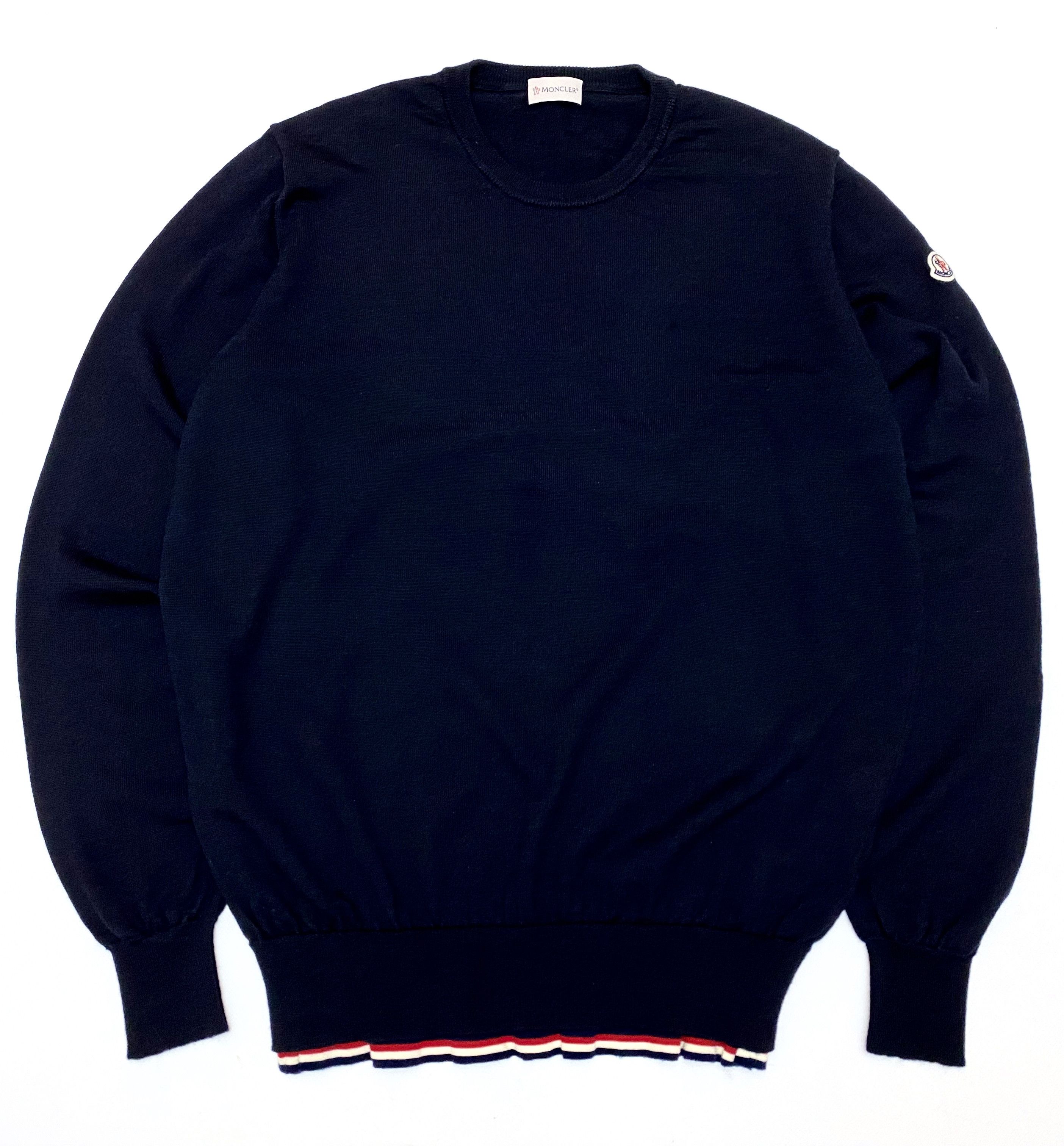 Blue moncler jumper online