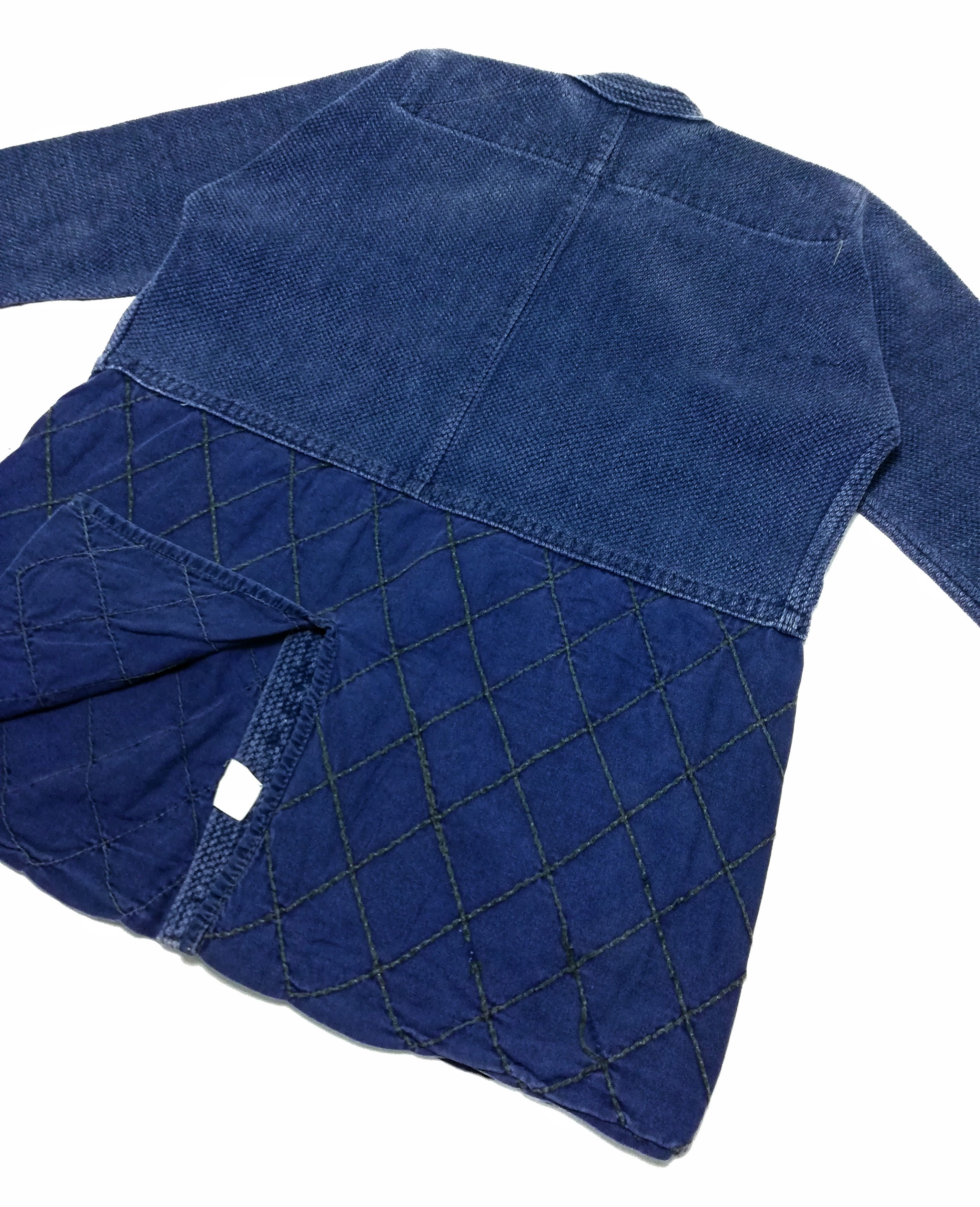 Indigo × Japanese Brand 🔥Style Kapital Dyed Woven Cotton Drawstrings Kimono🔥 Size US S / EU 44-46 / 1 - 13 Thumbnail