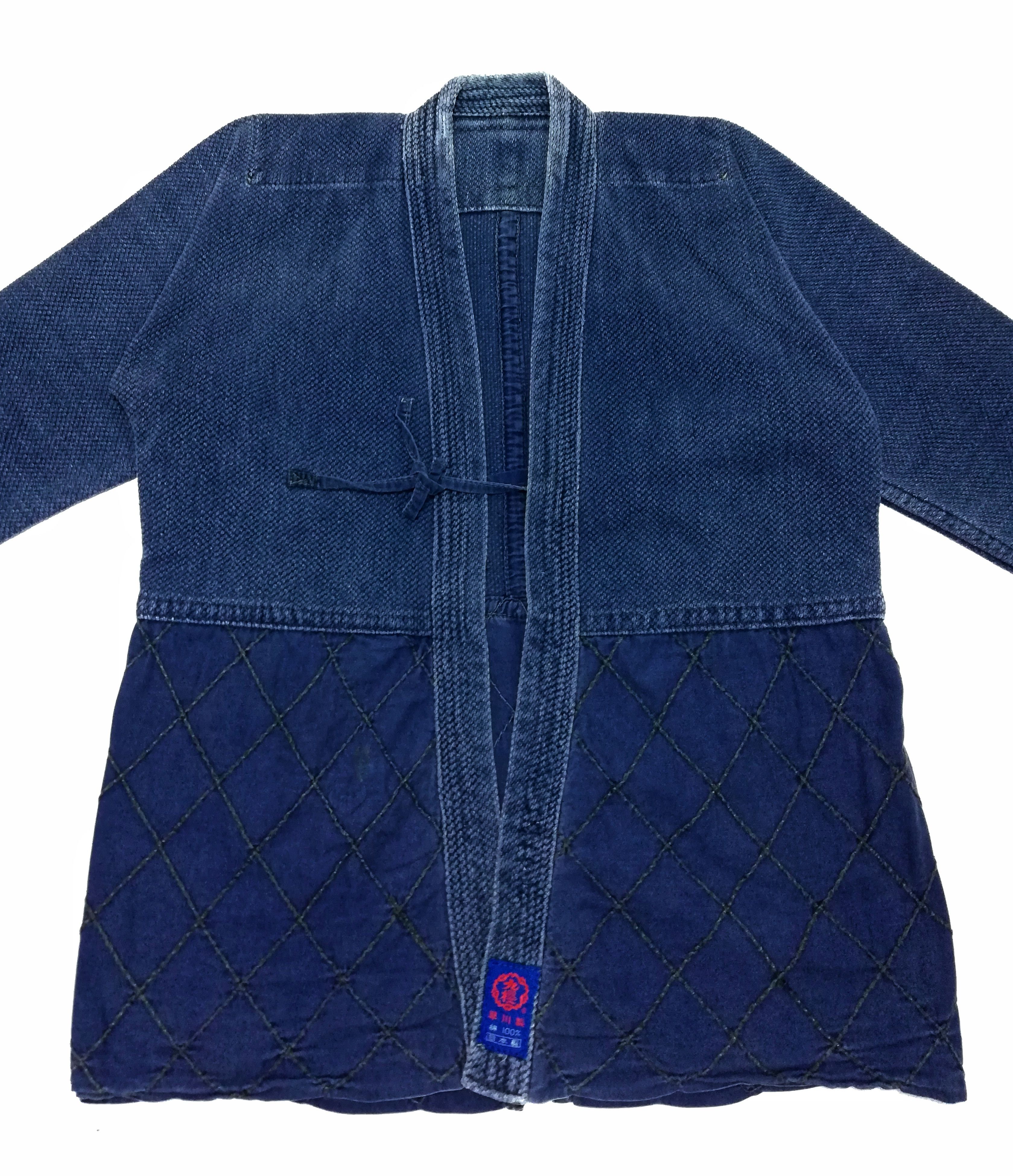 Indigo × Japanese Brand 🔥Style Kapital Dyed Woven Cotton Drawstrings Kimono🔥 Size US S / EU 44-46 / 1 - 3 Thumbnail