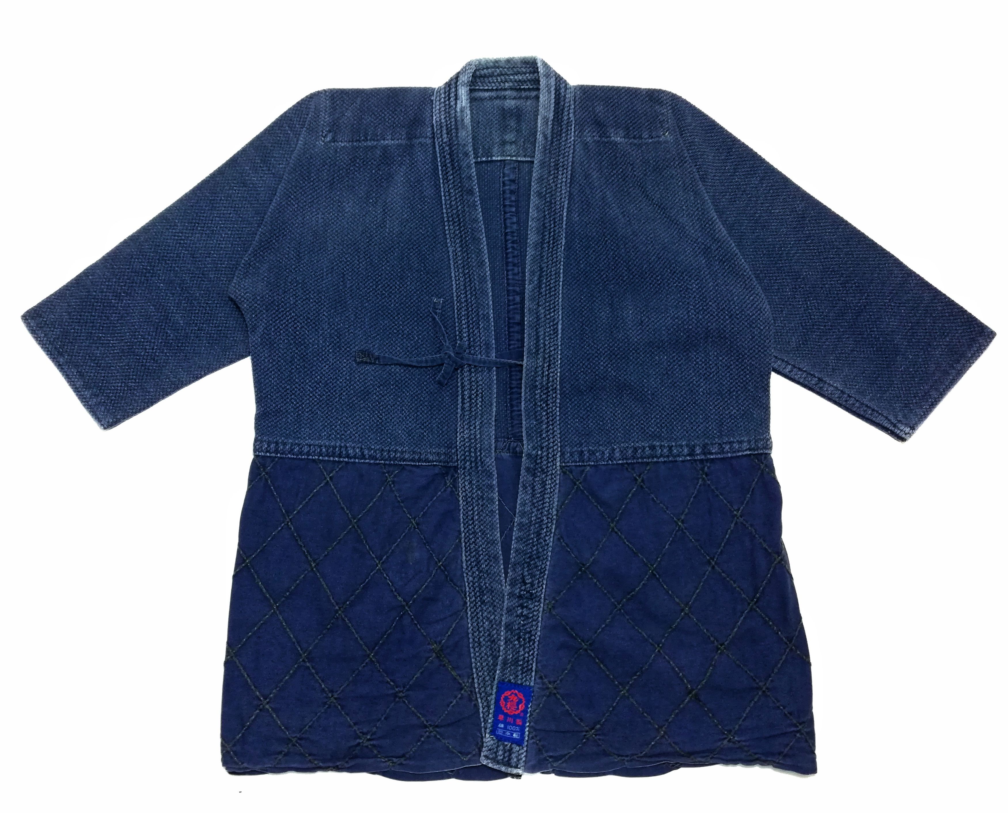 Indigo × Japanese Brand 🔥Style Kapital Dyed Woven Cotton Drawstrings Kimono🔥 Size US S / EU 44-46 / 1 - 2 Thumbnail