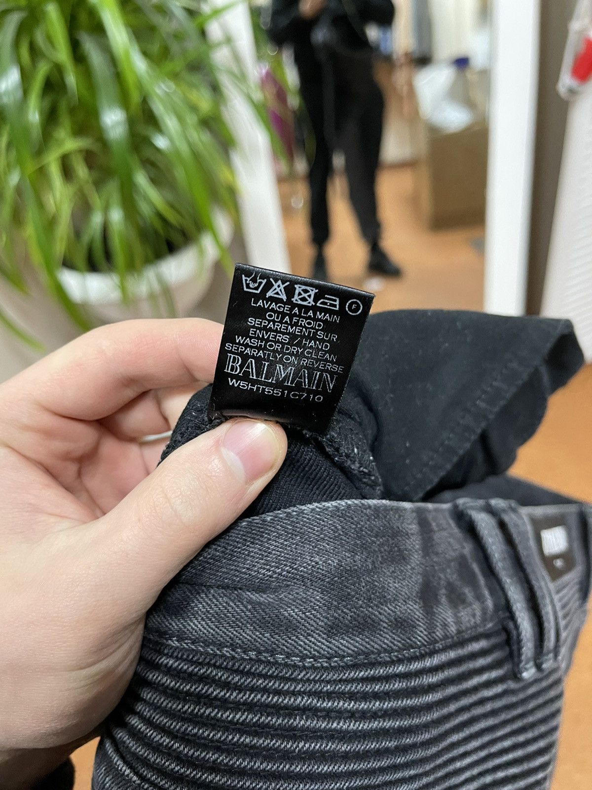 Balmain Balmain Biker Jeans Size US 33 - 4 Thumbnail