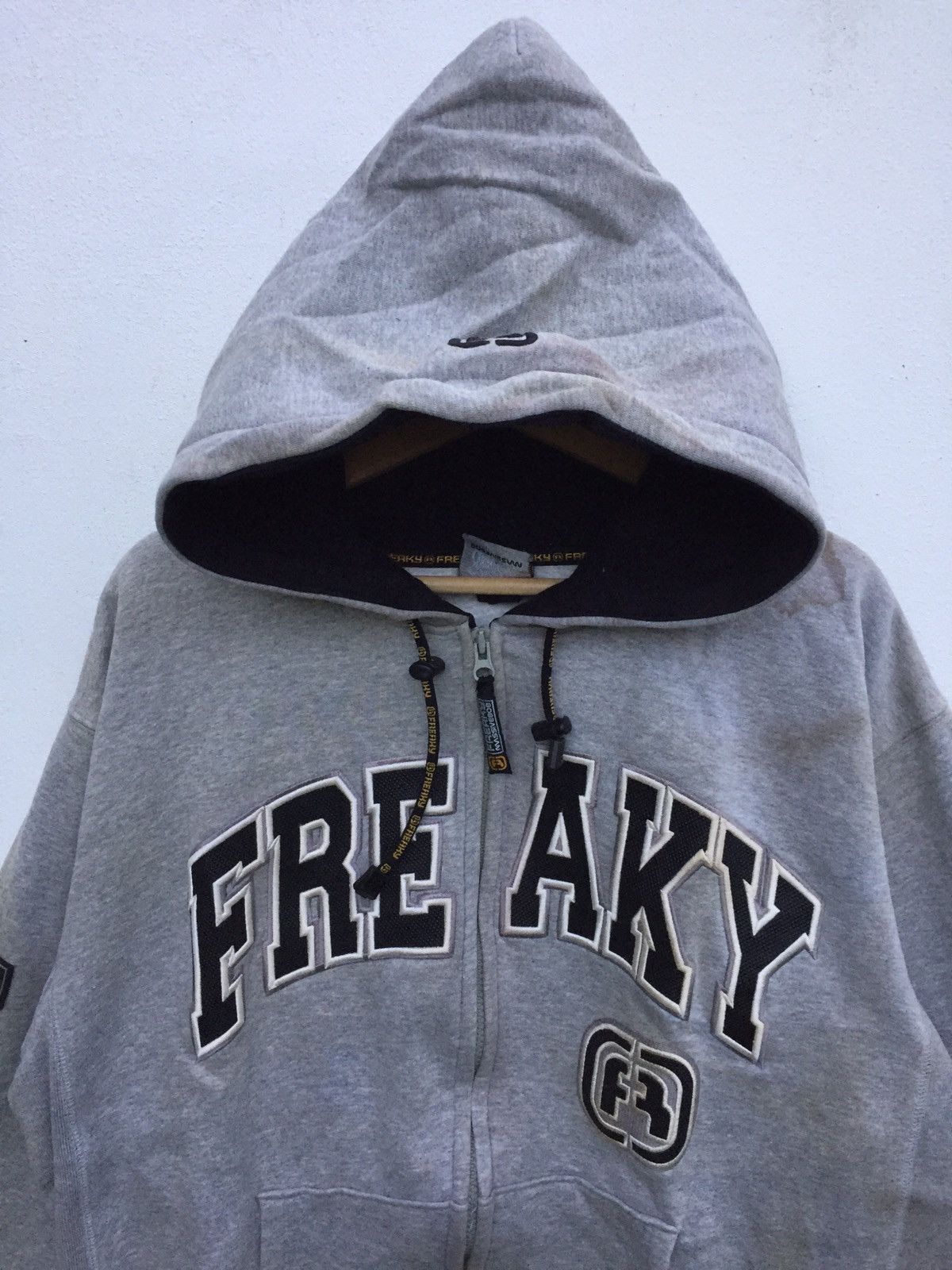 Japanese Brand Vintage Freaky Massive 808 Hooded Size US L / EU 52-54 / 3 - 2 Thumbnail