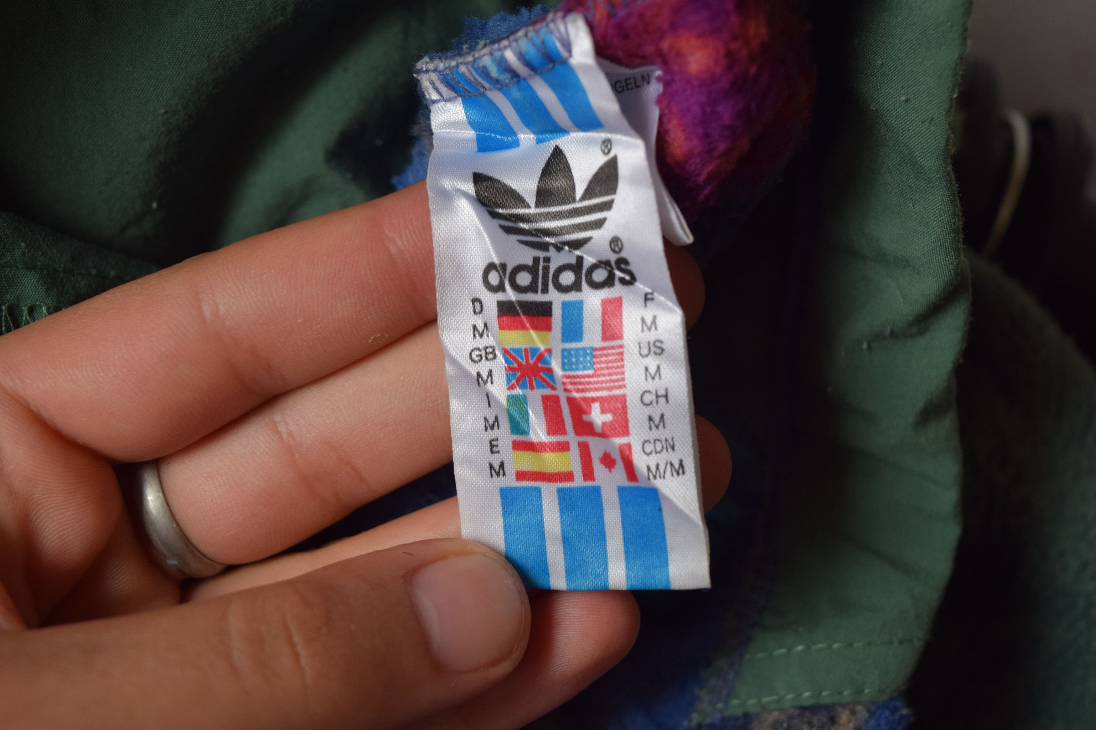 Adidas Vintage Retro 80's 90's Rare Adidas Fleece Size US M / EU 48-50 / 2 - 6 Thumbnail