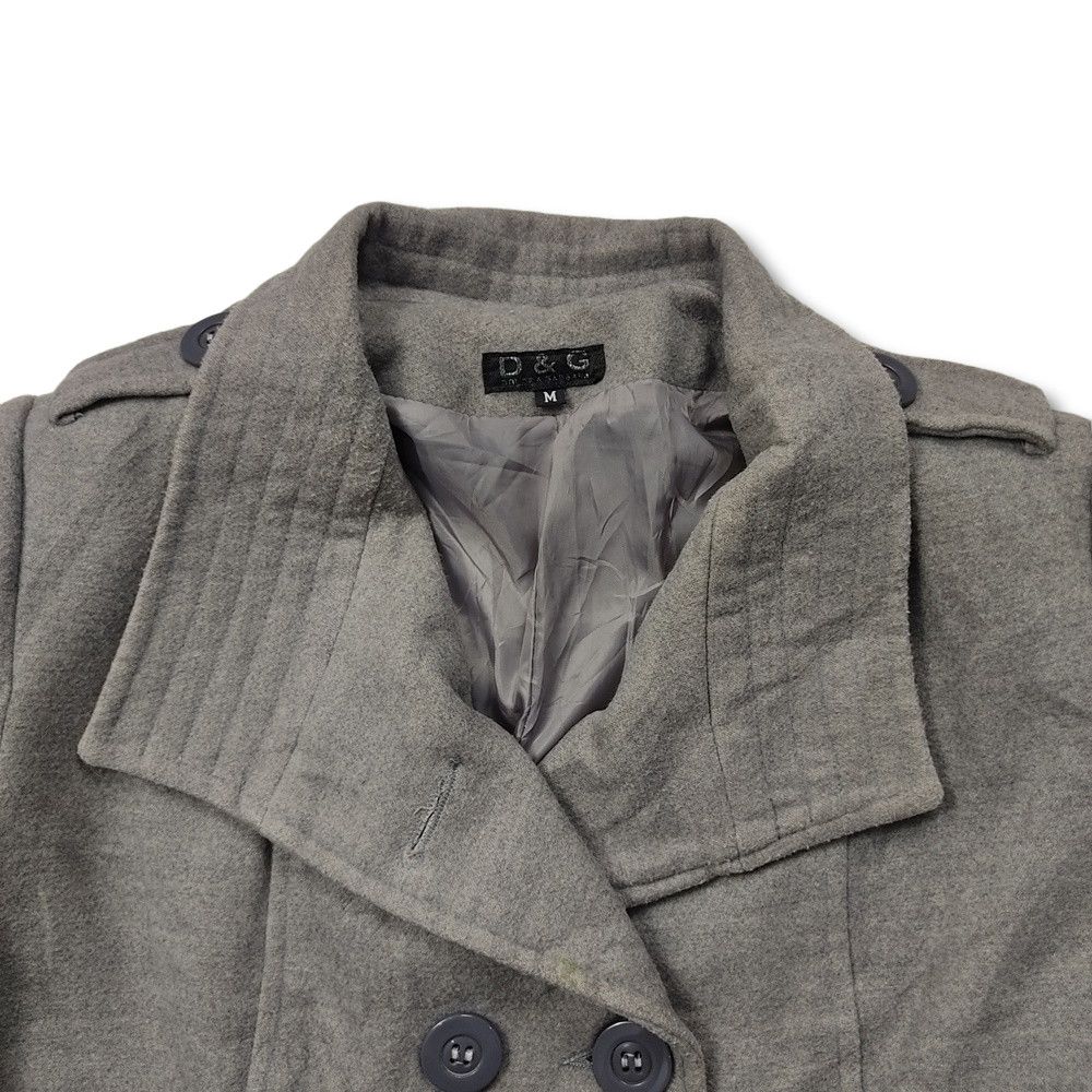 Dolce & Gabbana Dolce & Gabbana DG Italy Designer Wool Long Coat Jacket Size US M / EU 48-50 / 2 - 5 Thumbnail