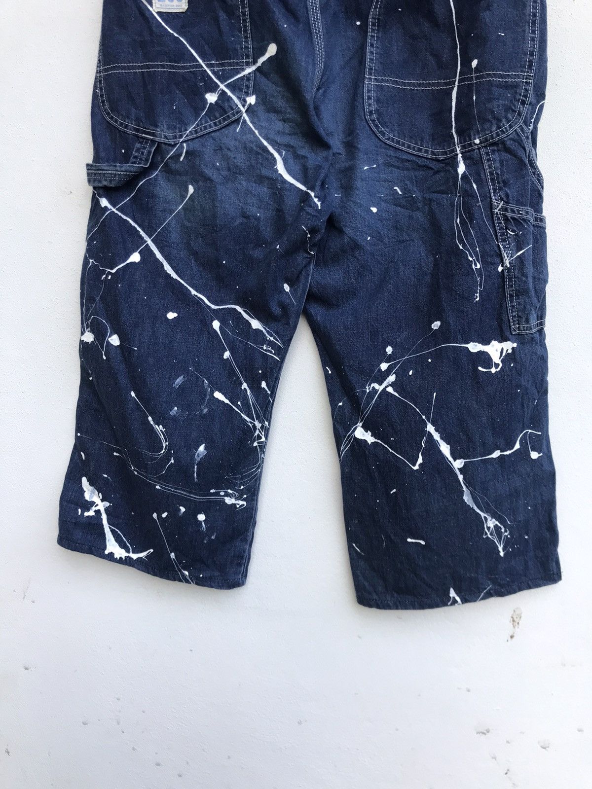 Lee Distressed Lee Paint Splatter Painter Cropped Pants Size US 36 / EU 52 - 10 Thumbnail