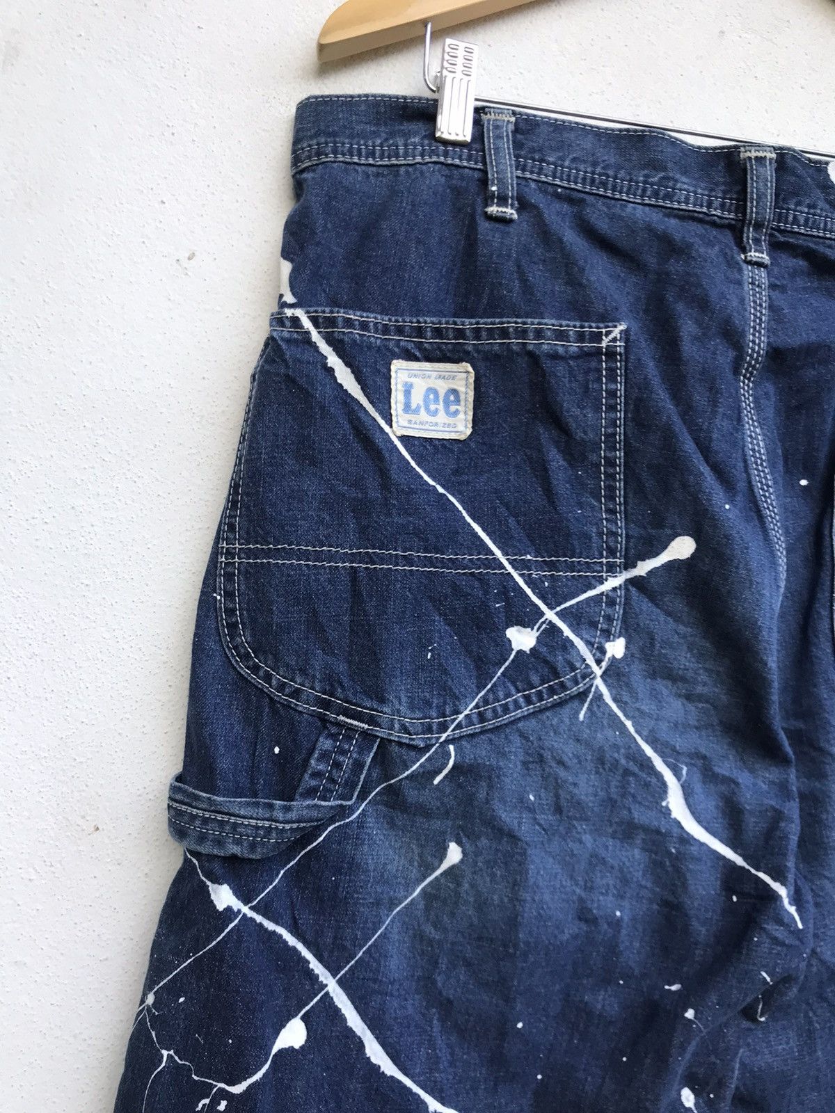 Lee Distressed Lee Paint Splatter Painter Cropped Pants Size US 36 / EU 52 - 8 Thumbnail