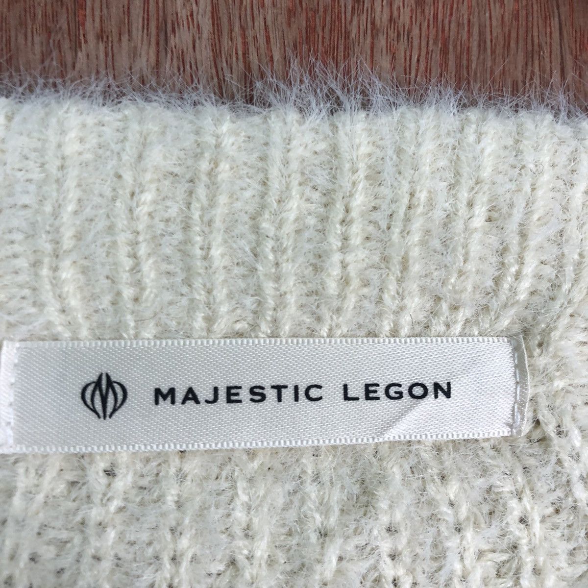 Homespun Knitwear DLL Majestic Legon shaggy fur Mohair Knitwear #c236 Size M / US 6-8 / IT 42-44 - 8 Thumbnail
