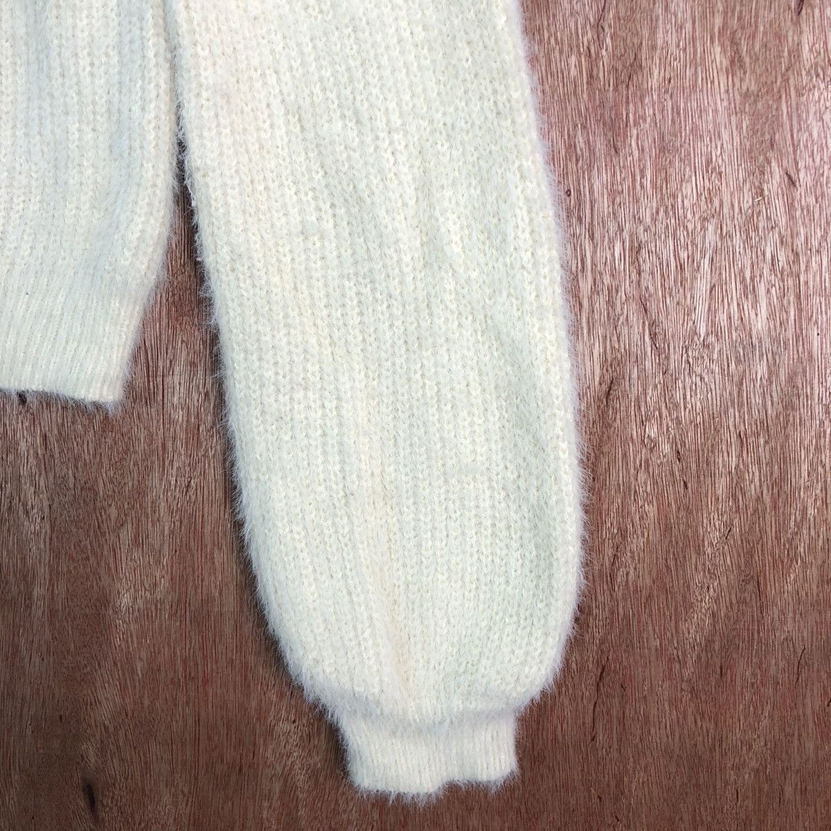 Homespun Knitwear DLL Majestic Legon shaggy fur Mohair Knitwear #c236 Size M / US 6-8 / IT 42-44 - 4 Thumbnail