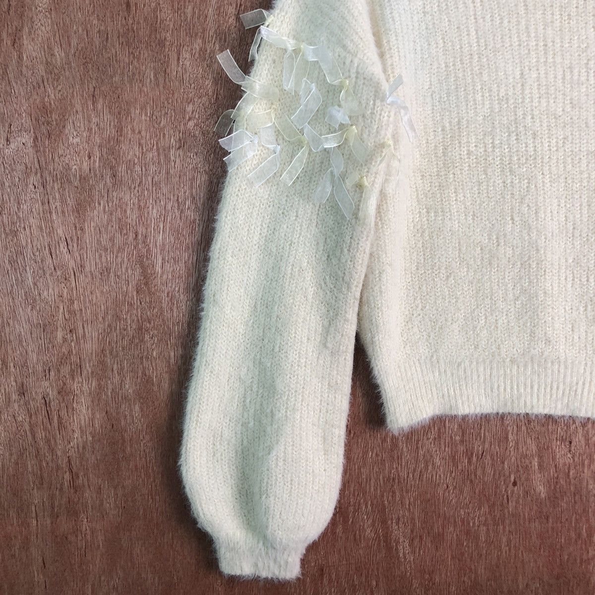 Homespun Knitwear DLL Majestic Legon shaggy fur Mohair Knitwear #c236 Size M / US 6-8 / IT 42-44 - 7 Thumbnail
