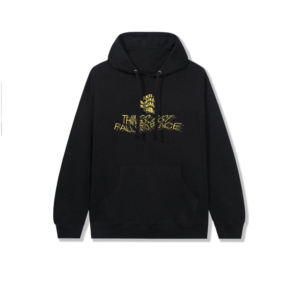 Anti Social Social Club DS Yellow ASSC Sometimes They Dont Black Hoodie BAPE FTP FOG Size US M / EU 48-50 / 2 - 4 Thumbnail