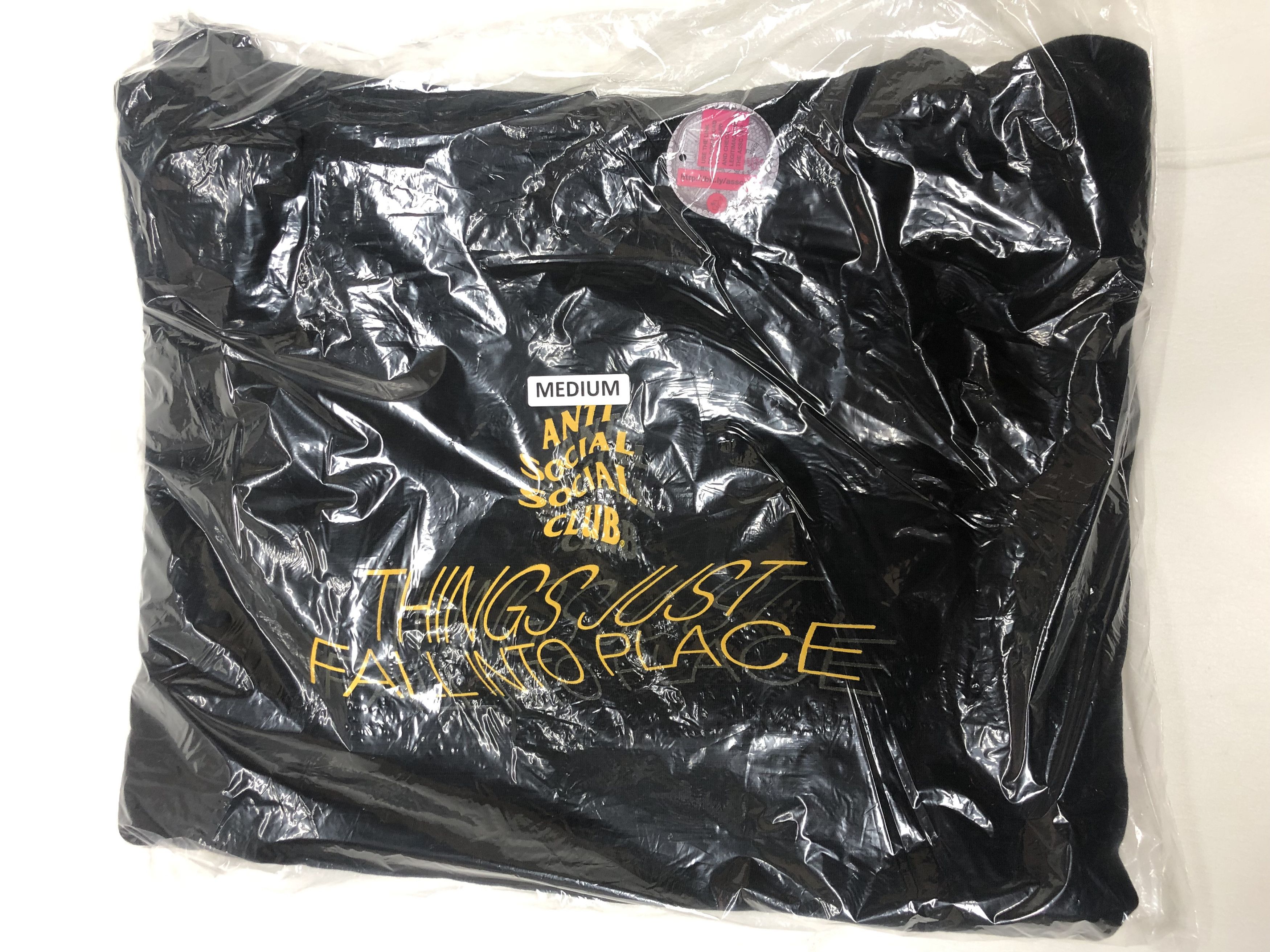 Anti Social Social Club DS Yellow ASSC Sometimes They Dont Black Hoodie BAPE FTP FOG Size US M / EU 48-50 / 2 - 2 Thumbnail