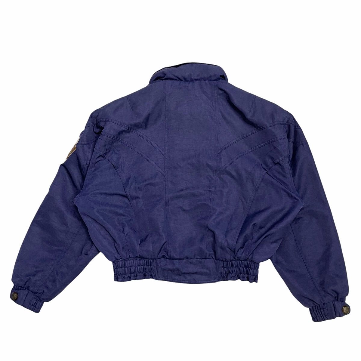 Designer × Vintage 💥80s Cropped Jean Claudie Killy Bomber Jacket Size US L / EU 52-54 / 3 - 5 Thumbnail