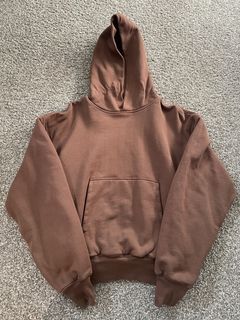 Brown yeezy hoodie sales