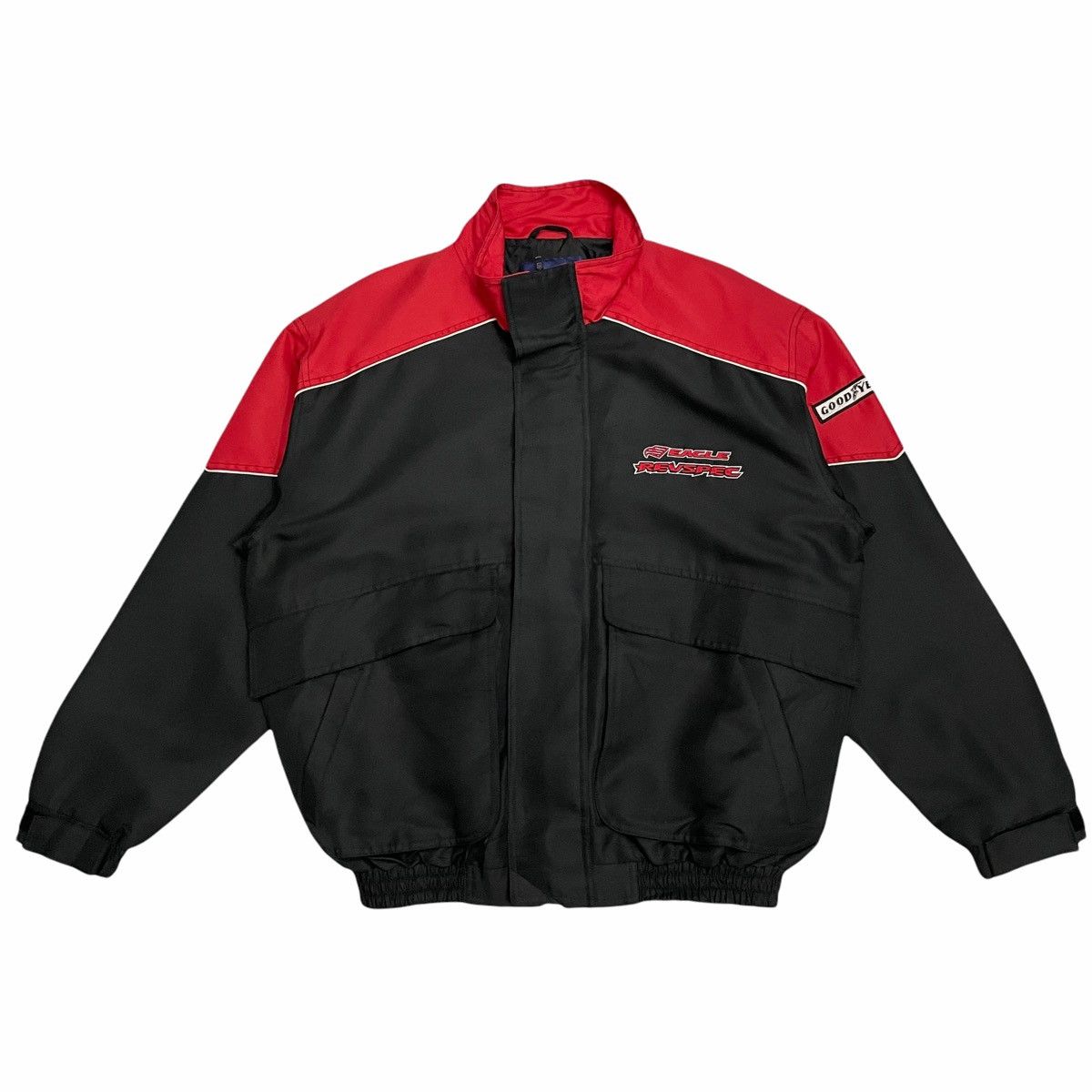 Japanese Brand × Kadoya × Sports Specialties 💥Japan Goodyear Racing Motorsport Fullzip Jacket Size US L / EU 52-54 / 3 - 4 Thumbnail