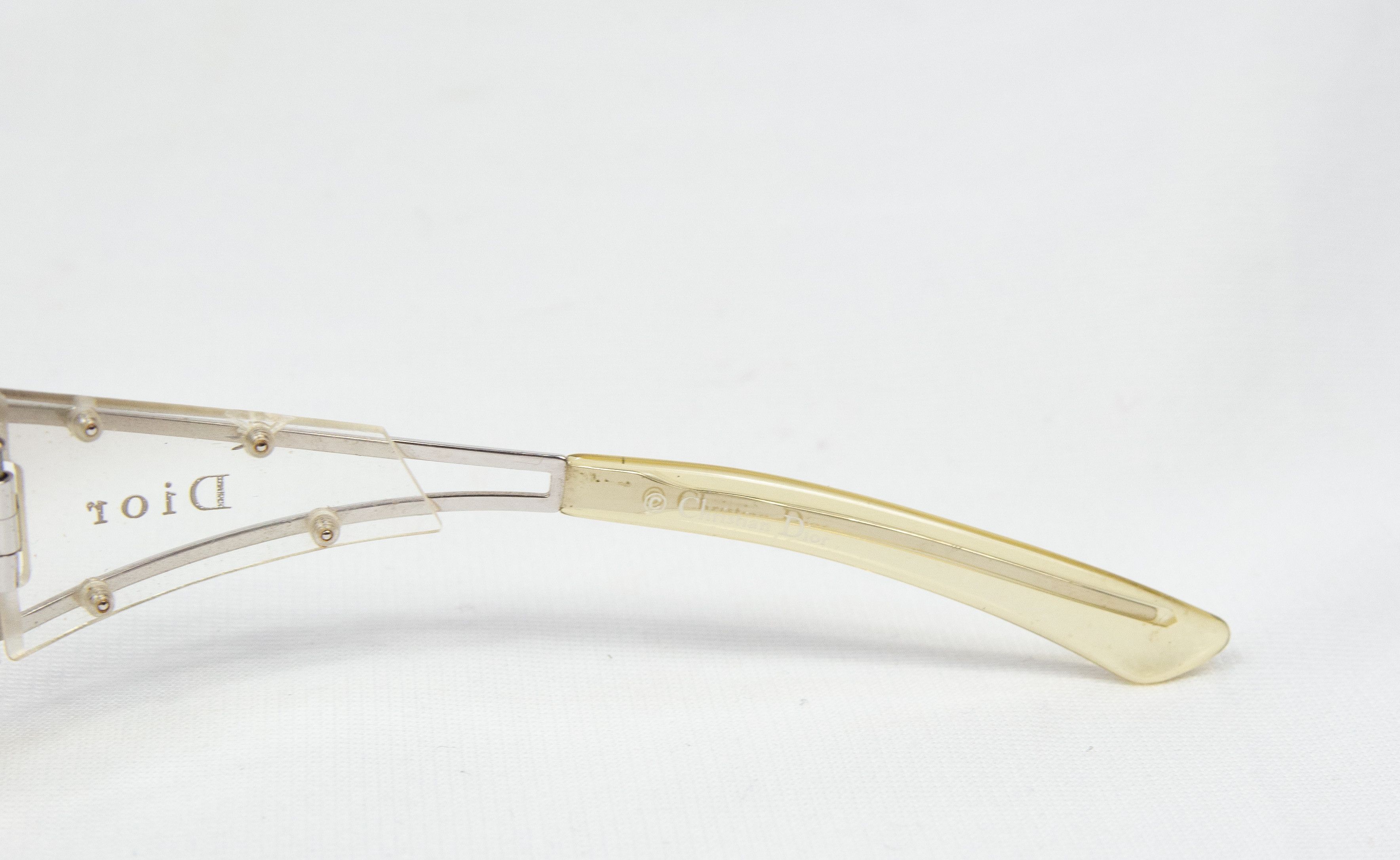 Dior × John Galliano TRANSPARENT SPORT GLASSES BY JOHN GALLIANO Size ONE SIZE - 5 Thumbnail