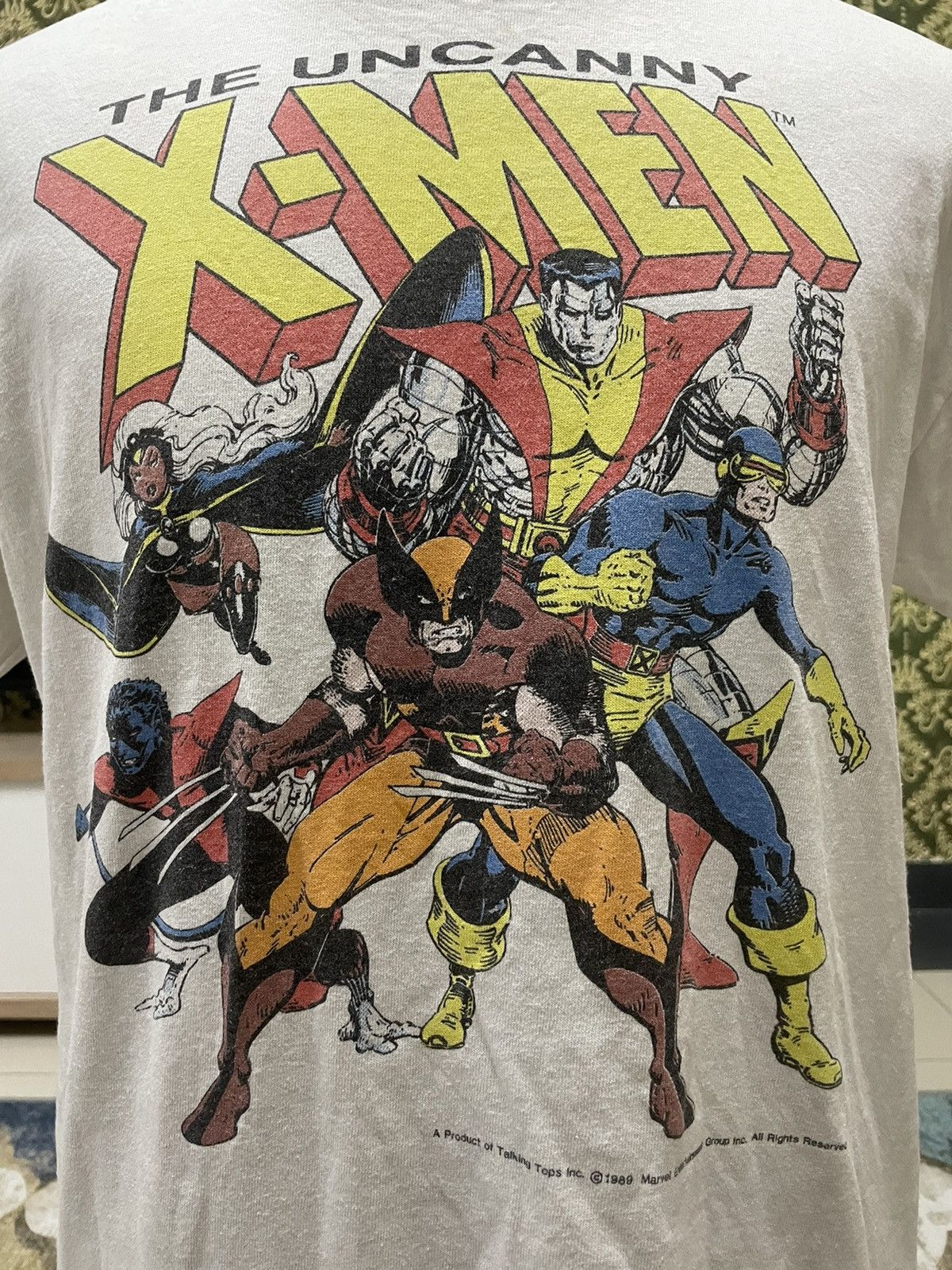 Marvel Comics 1989 The Uncanny X-Men T shirt Size US L / EU 52-54 / 3 - 5 Thumbnail