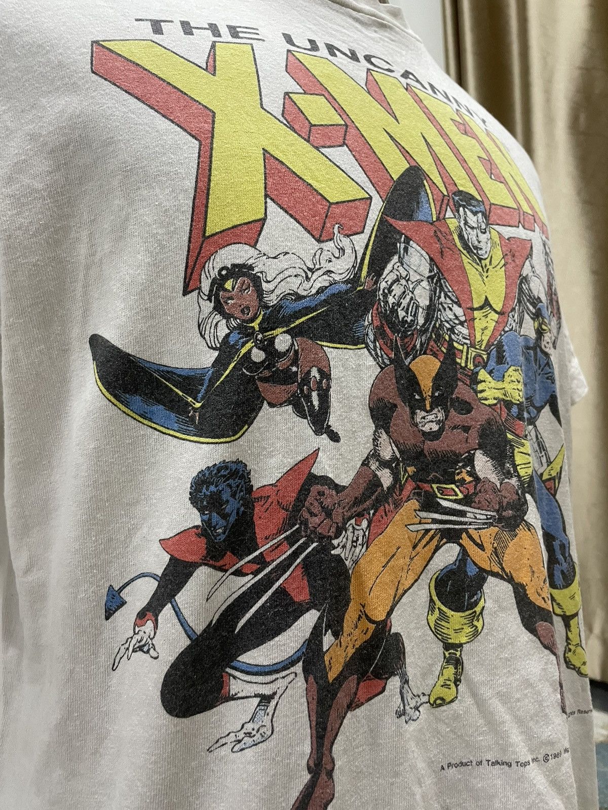 Marvel Comics 1989 The Uncanny X-Men T shirt Size US L / EU 52-54 / 3 - 6 Thumbnail