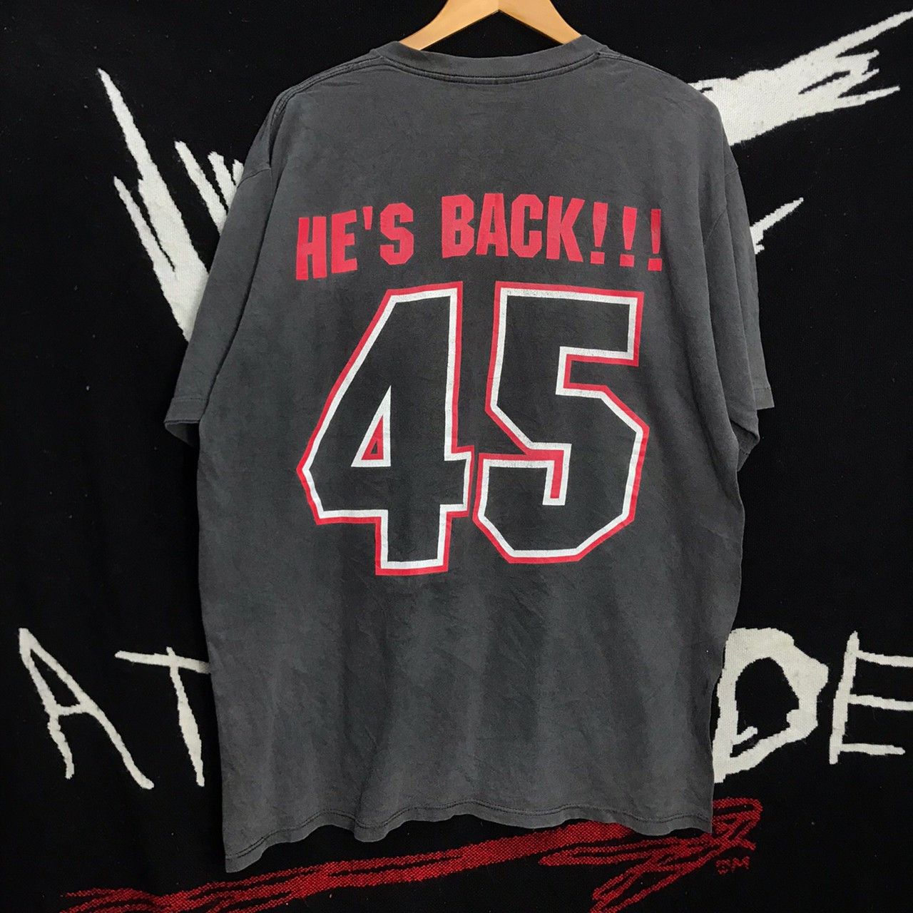 NBA × Starter × Vintage Michael Jordan No.45 NBA Vintage 90s STARTER Shirt XL Size US XL / EU 56 / 4 - 5 Thumbnail