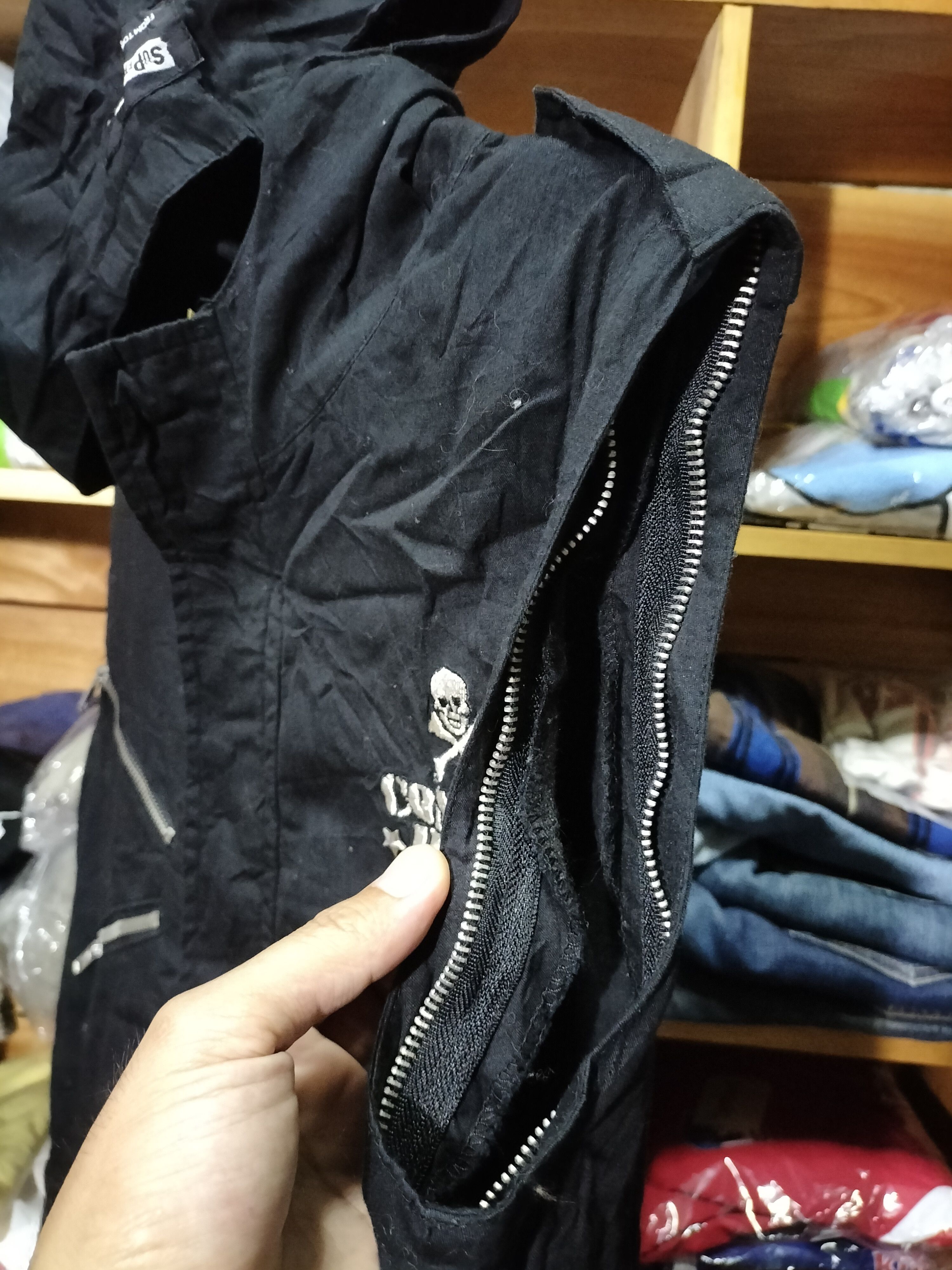Japanese Brand Superlover Hoodie sleeveless trench jacket collection 1988 Size US M / EU 48-50 / 2 - 7 Thumbnail