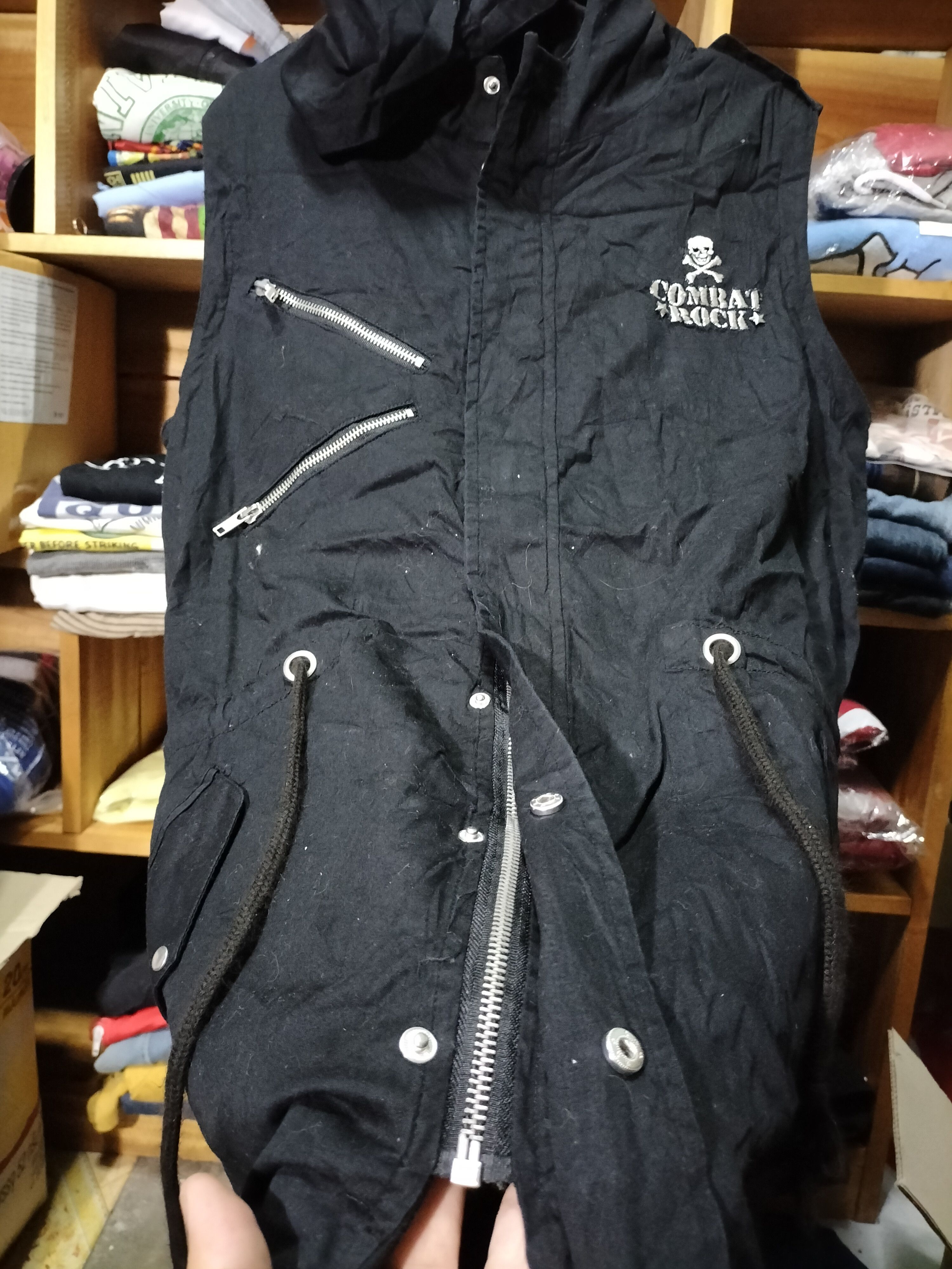 Japanese Brand Superlover Hoodie sleeveless trench jacket collection 1988 Size US M / EU 48-50 / 2 - 9 Thumbnail