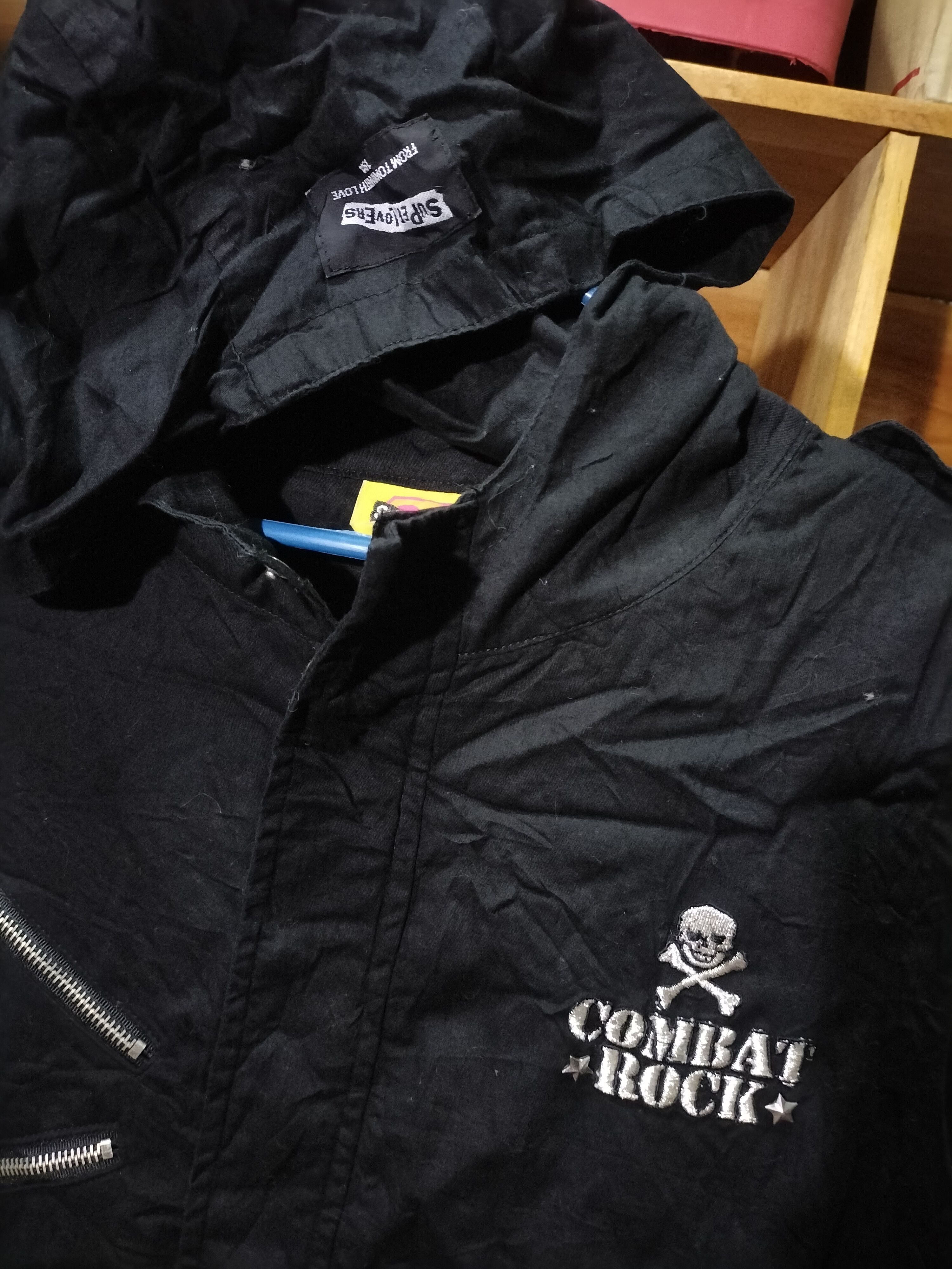 Japanese Brand Superlover Hoodie sleeveless trench jacket collection 1988 Size US M / EU 48-50 / 2 - 4 Thumbnail