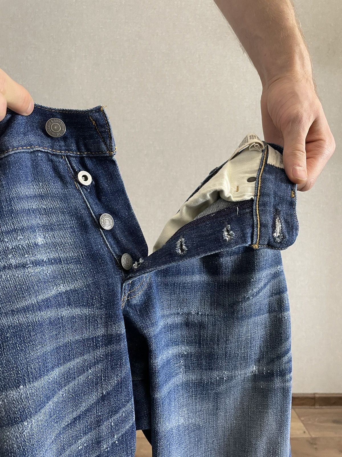 Denim & Supply Ralph Lauren × Ralph Lauren × Vintage DENIM & SUPPLY RALPH LAUREN Mens Jeans D&as Prospect Slim Size US 30 / EU 46 - 9 Thumbnail
