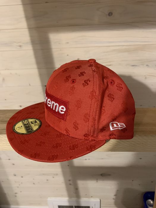 Supreme dollar sign clearance hat